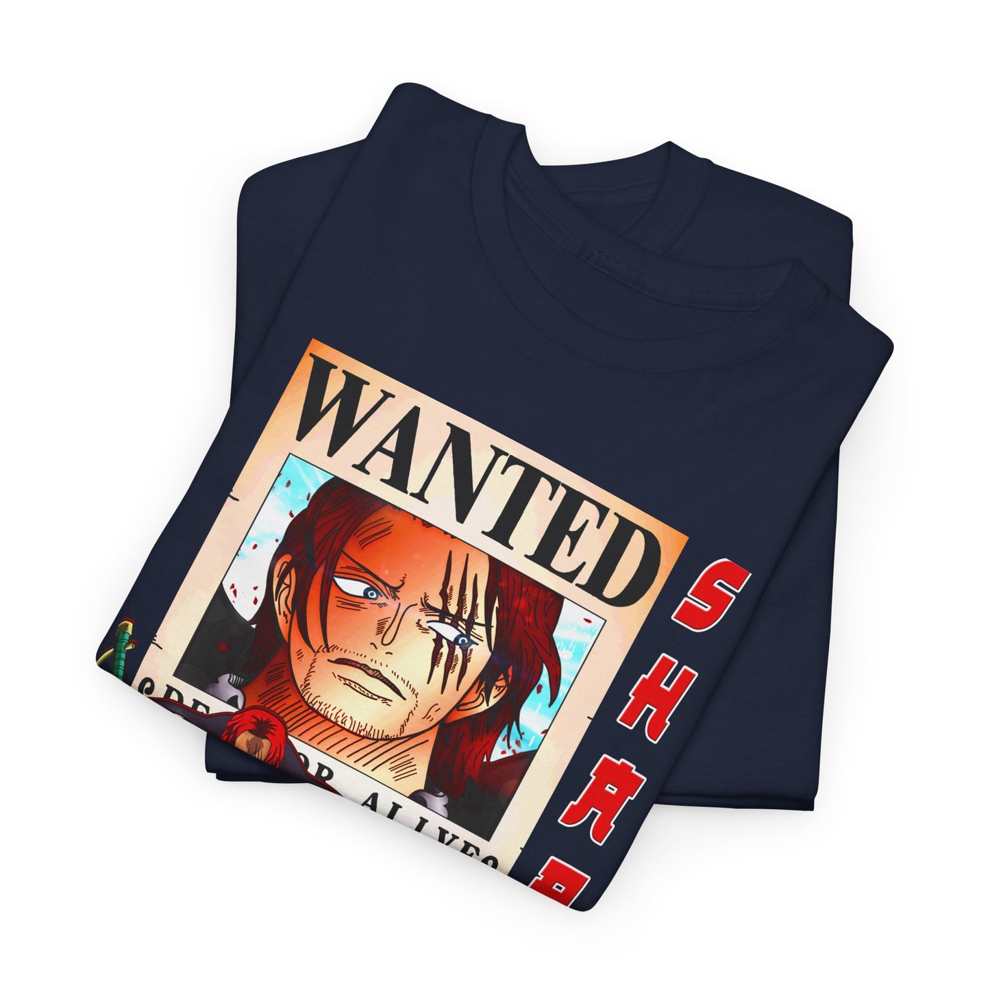 Anime One Piece Shanks Unisex Tee Shirt