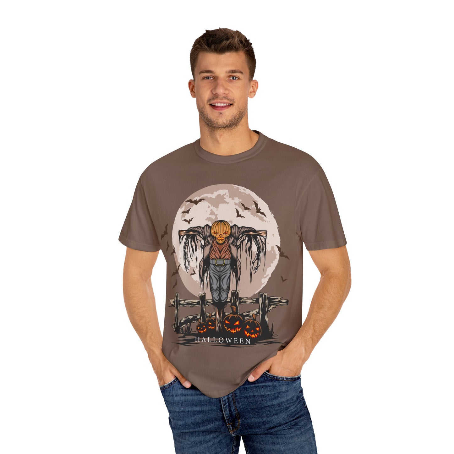 Halloween Unisex Garment-Dyed T-shirt