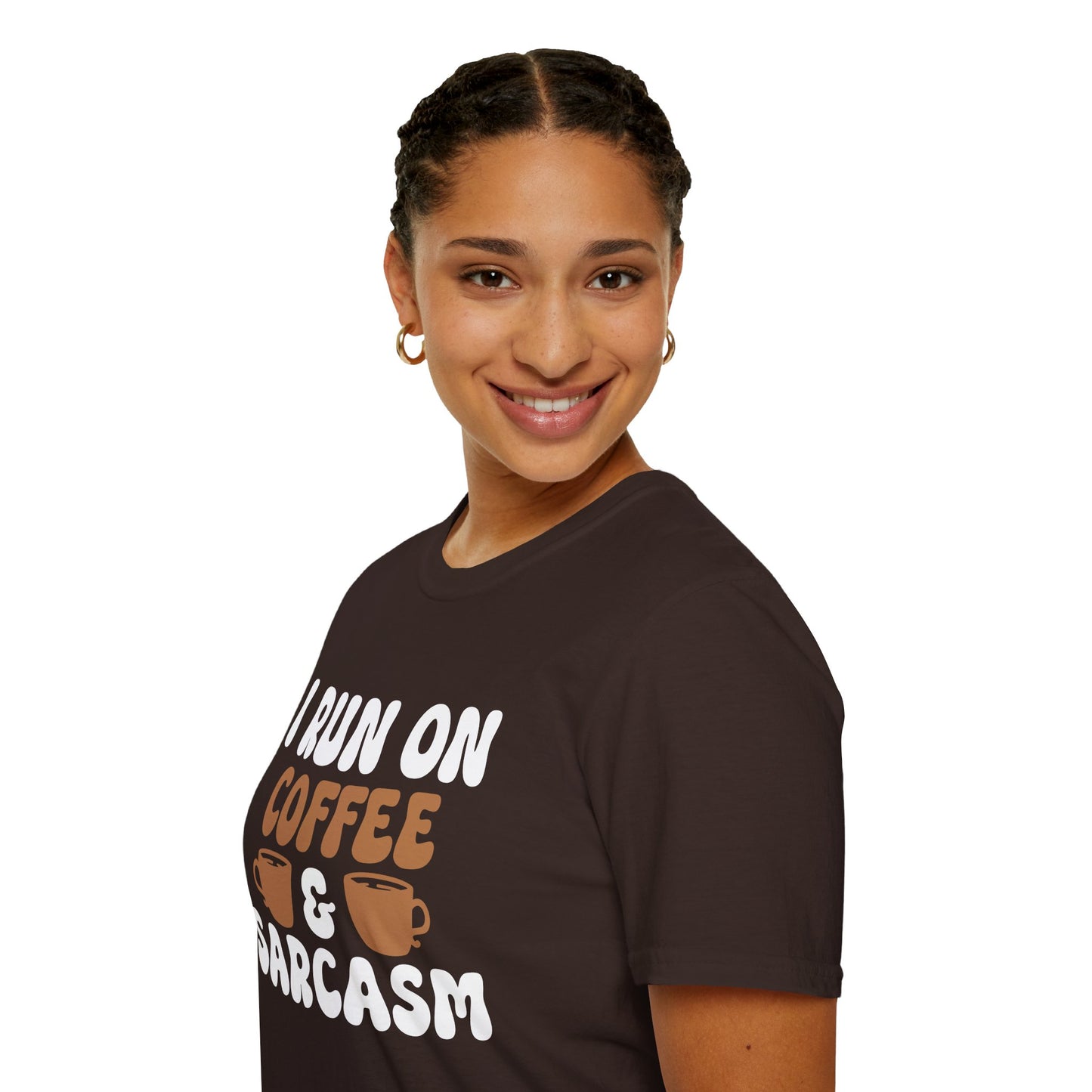 Sarcasm And Coffee Unisex T-Shirt