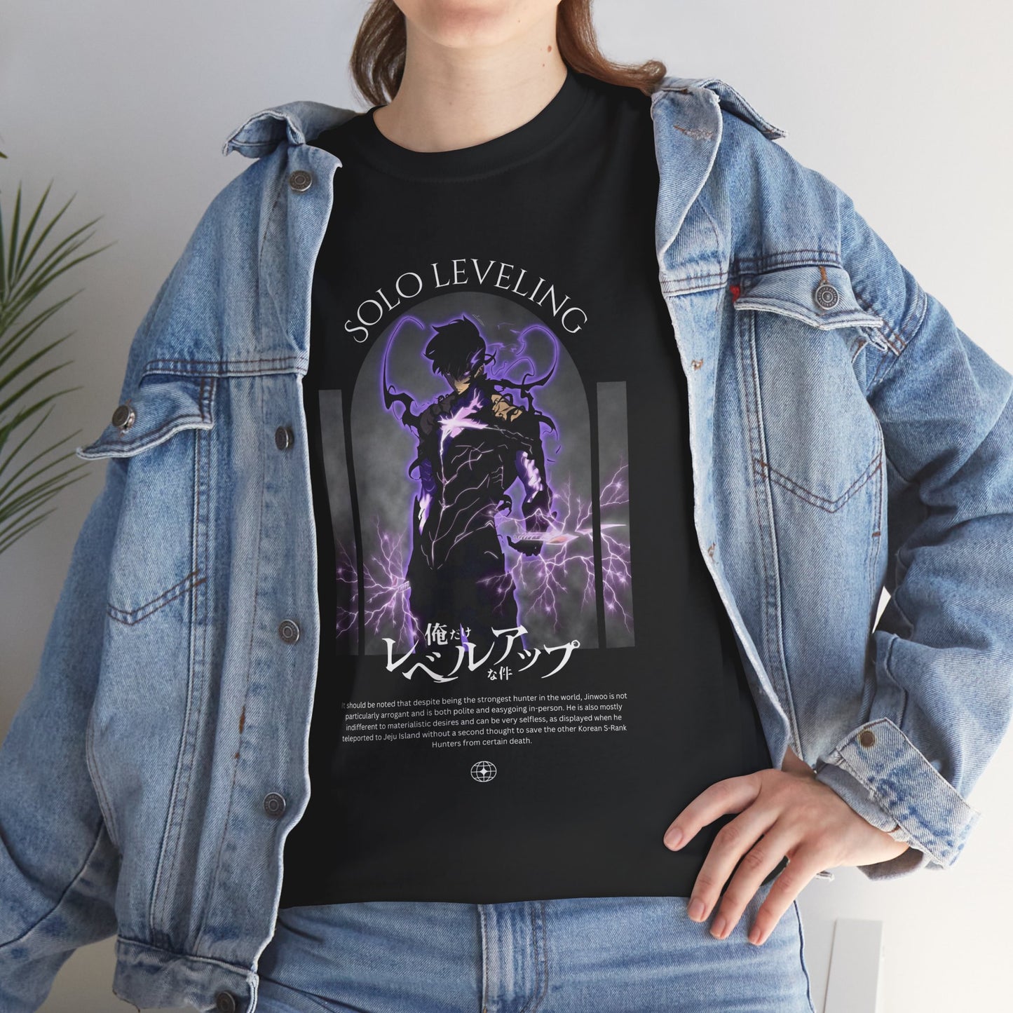 Solo Leveling Unisex Tee heavy cotton