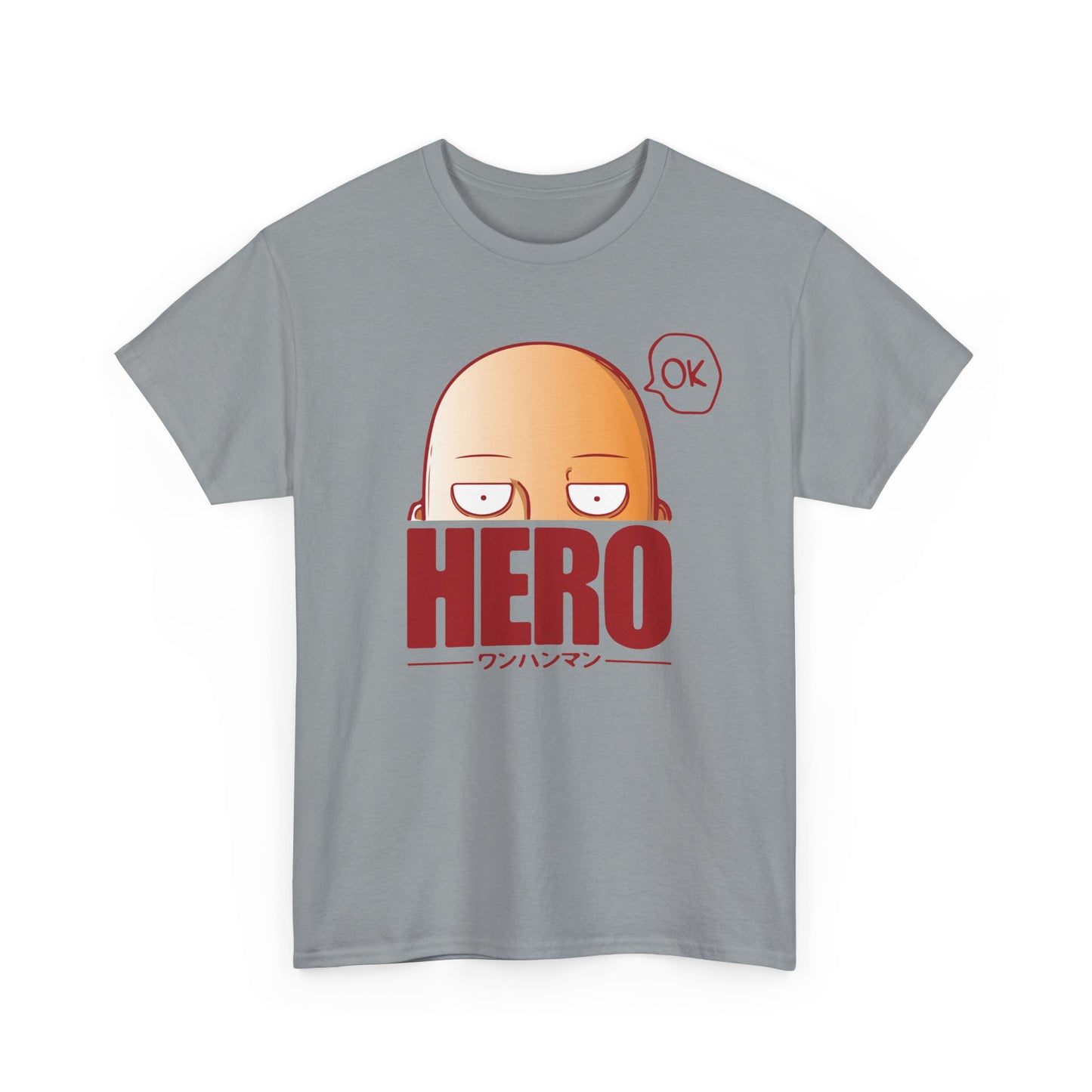 Hero Unisex Heavy Cotton Tee - One Punch Man Design