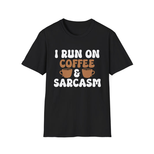 Sarcasm And Coffee Unisex T-Shirt