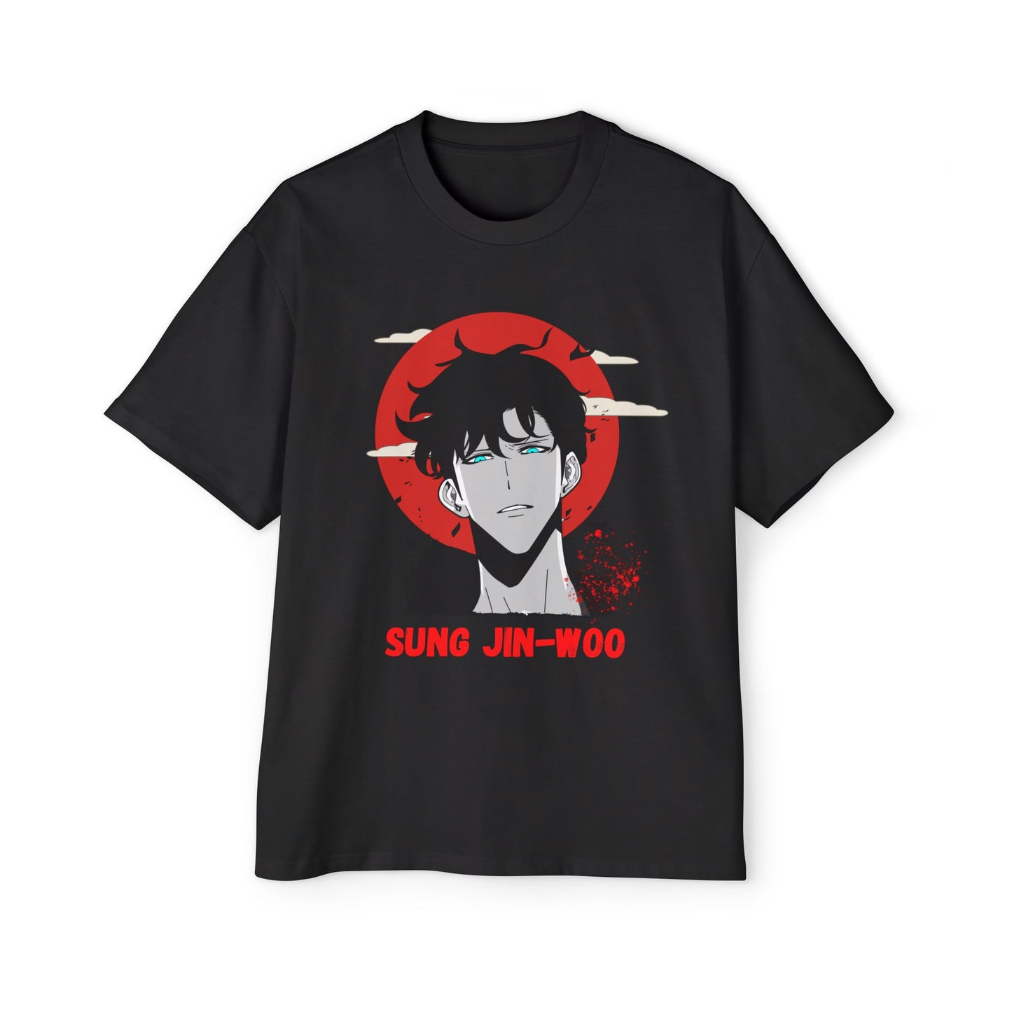 Sung Jin-Woo Graphic Oversized Tee for Anime Fans premium quality