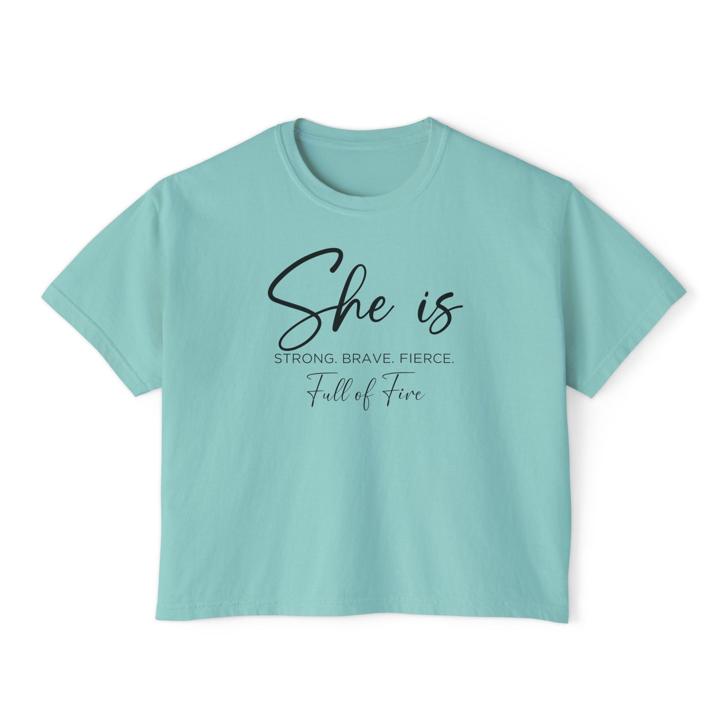 Firey Women's Boxy Tee