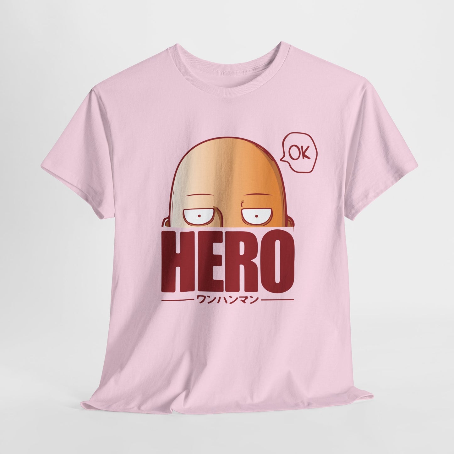 Hero Unisex Heavy Cotton Tee - One Punch Man Design