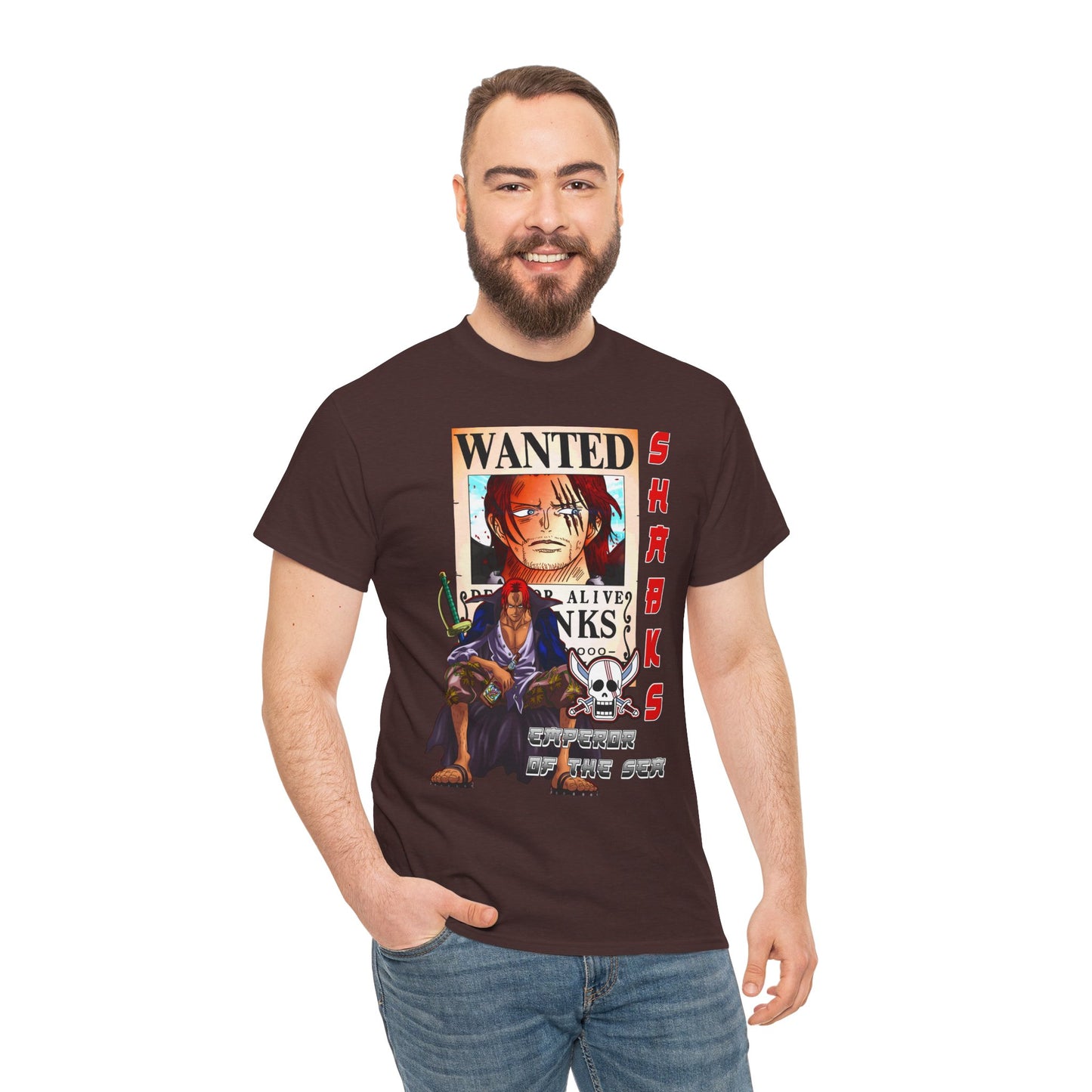 Anime One Piece Shanks Unisex Tee Shirt