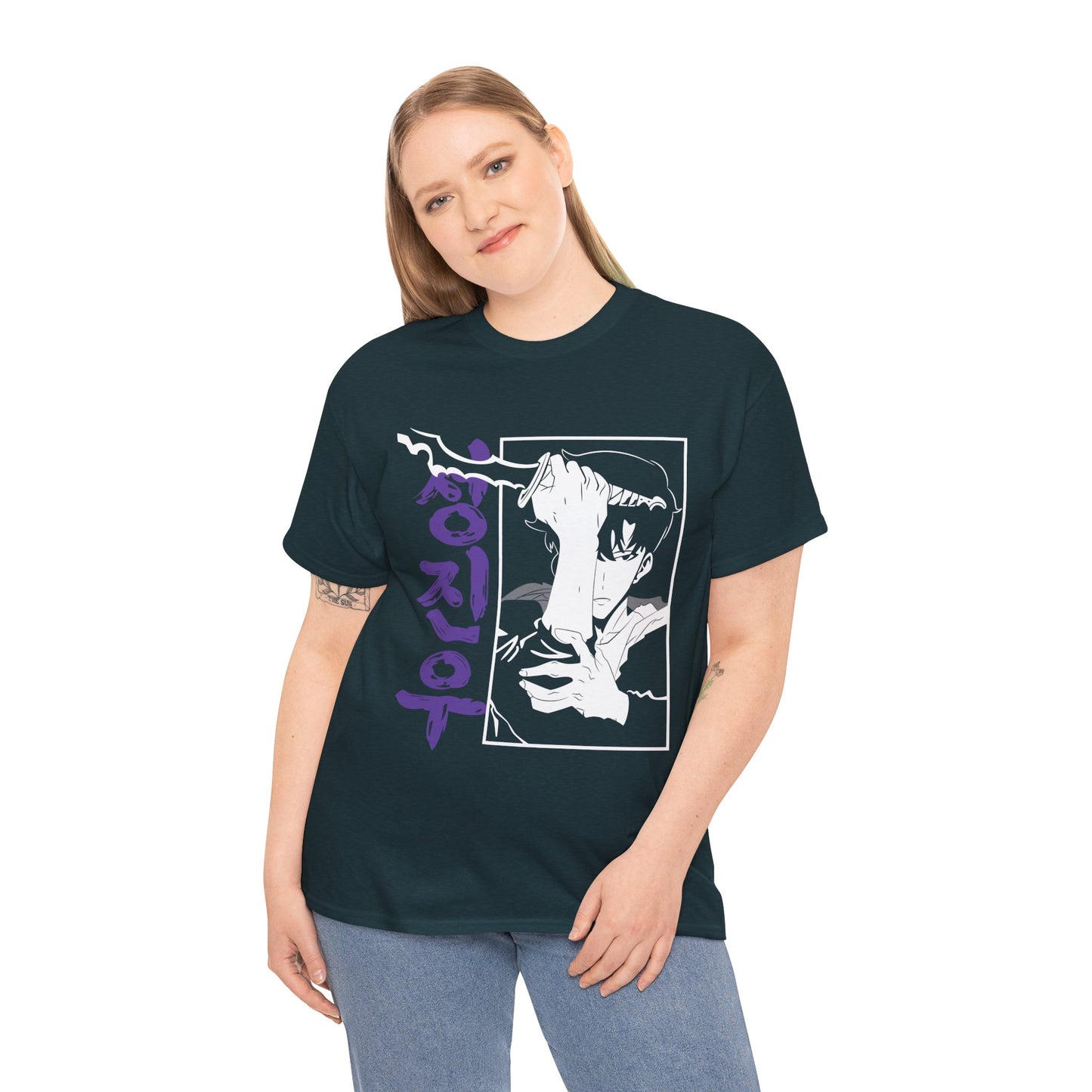 Solo Leveling Jinwoo Unisex Graphic Unisex Tee