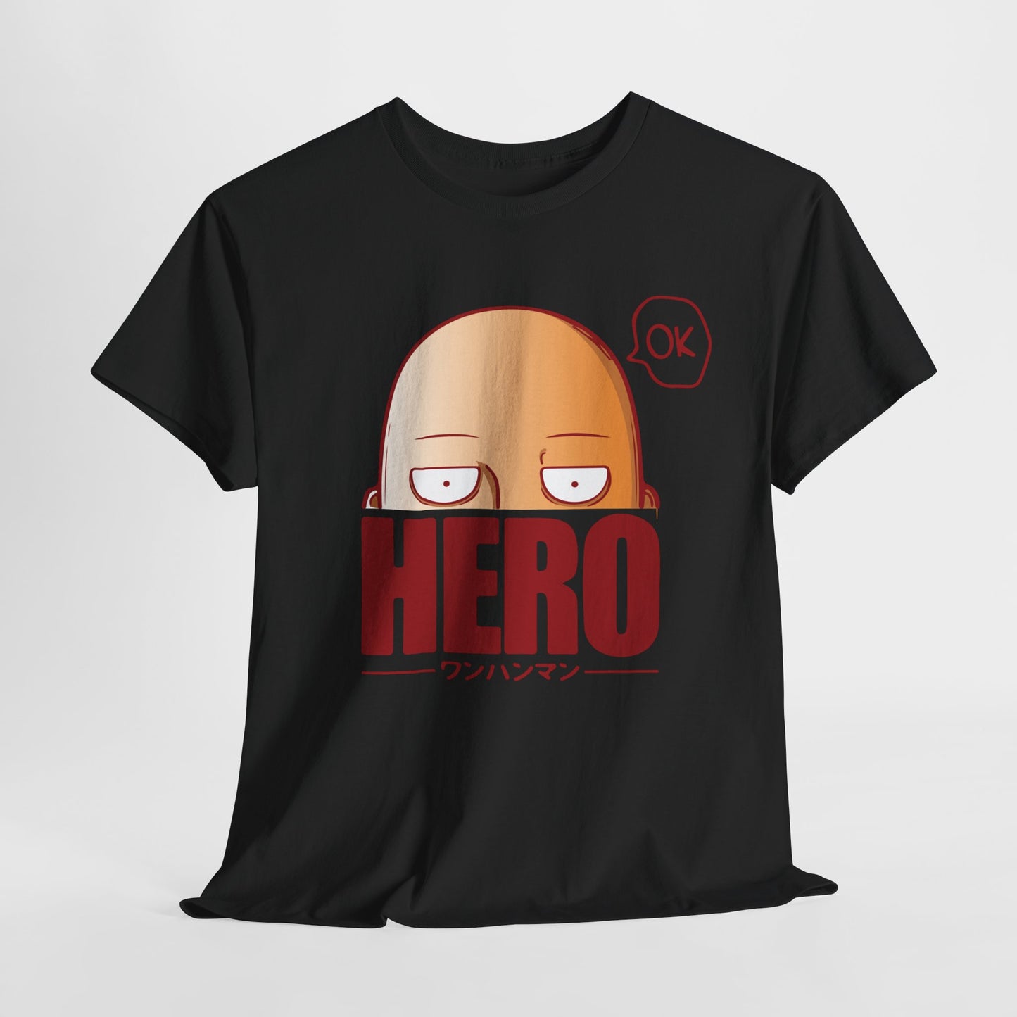 Hero Unisex Heavy Cotton Tee - One Punch Man Design