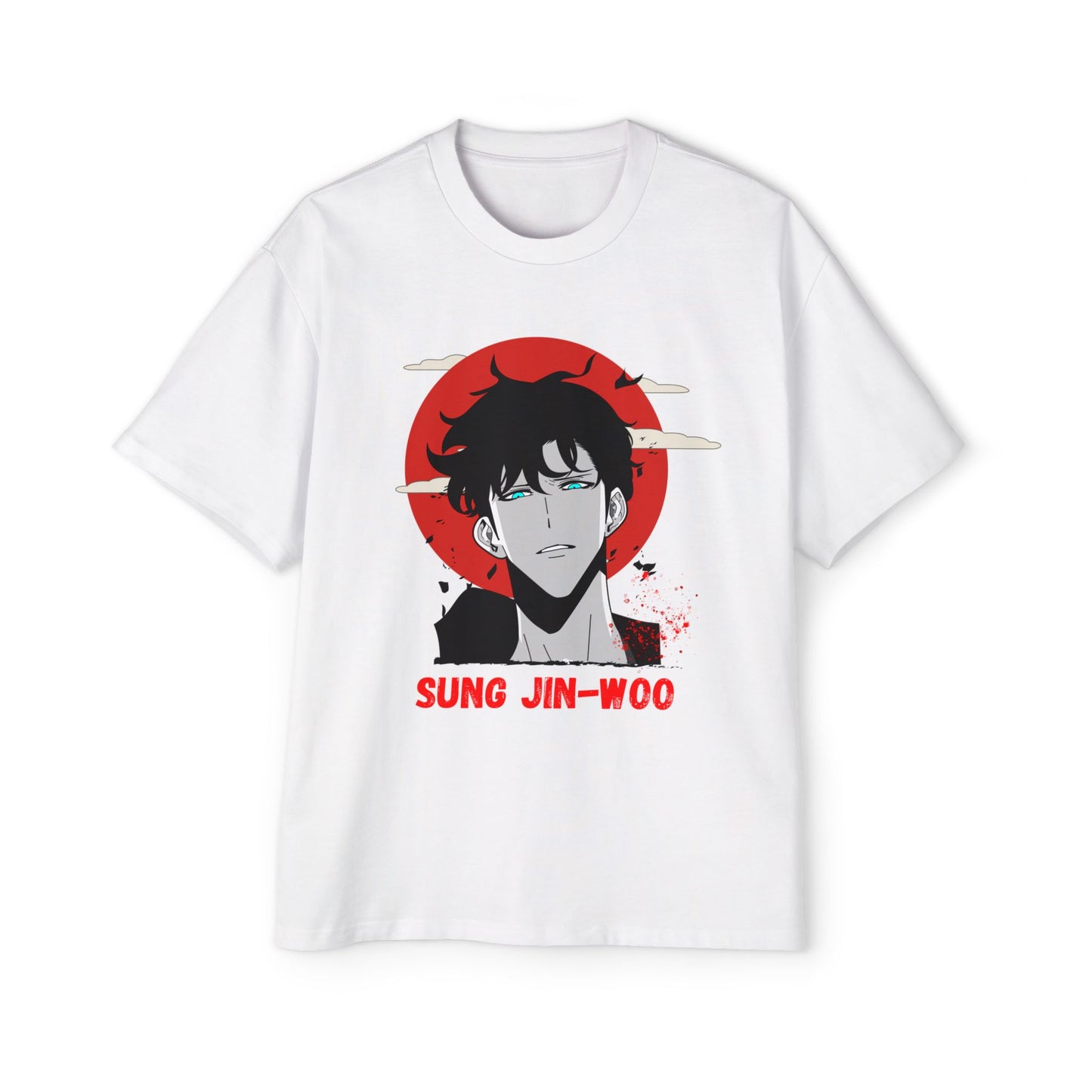 Sung Jin-Woo Graphic Oversized Tee for Anime Fans premium quality