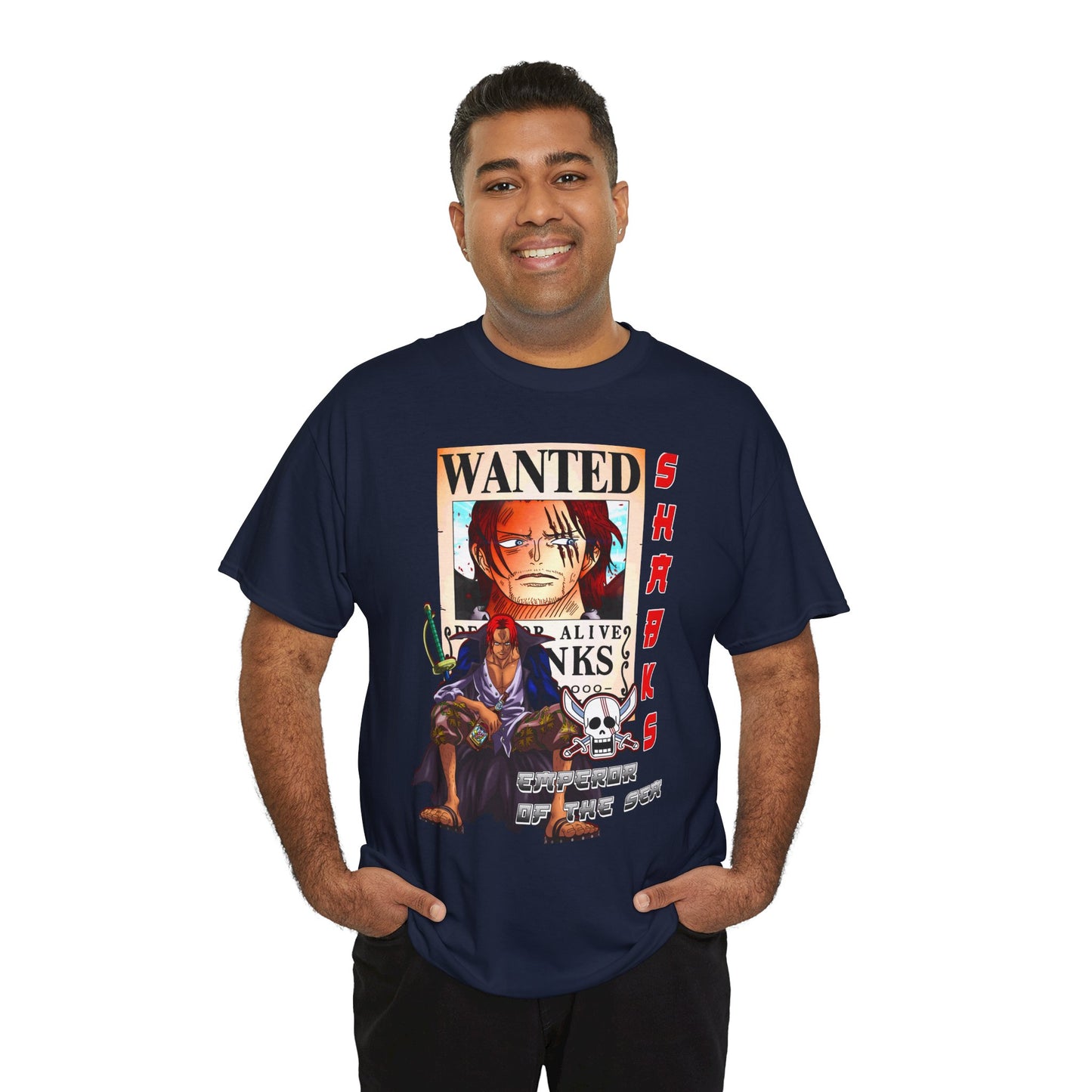 Anime One Piece Shanks Unisex Tee Shirt