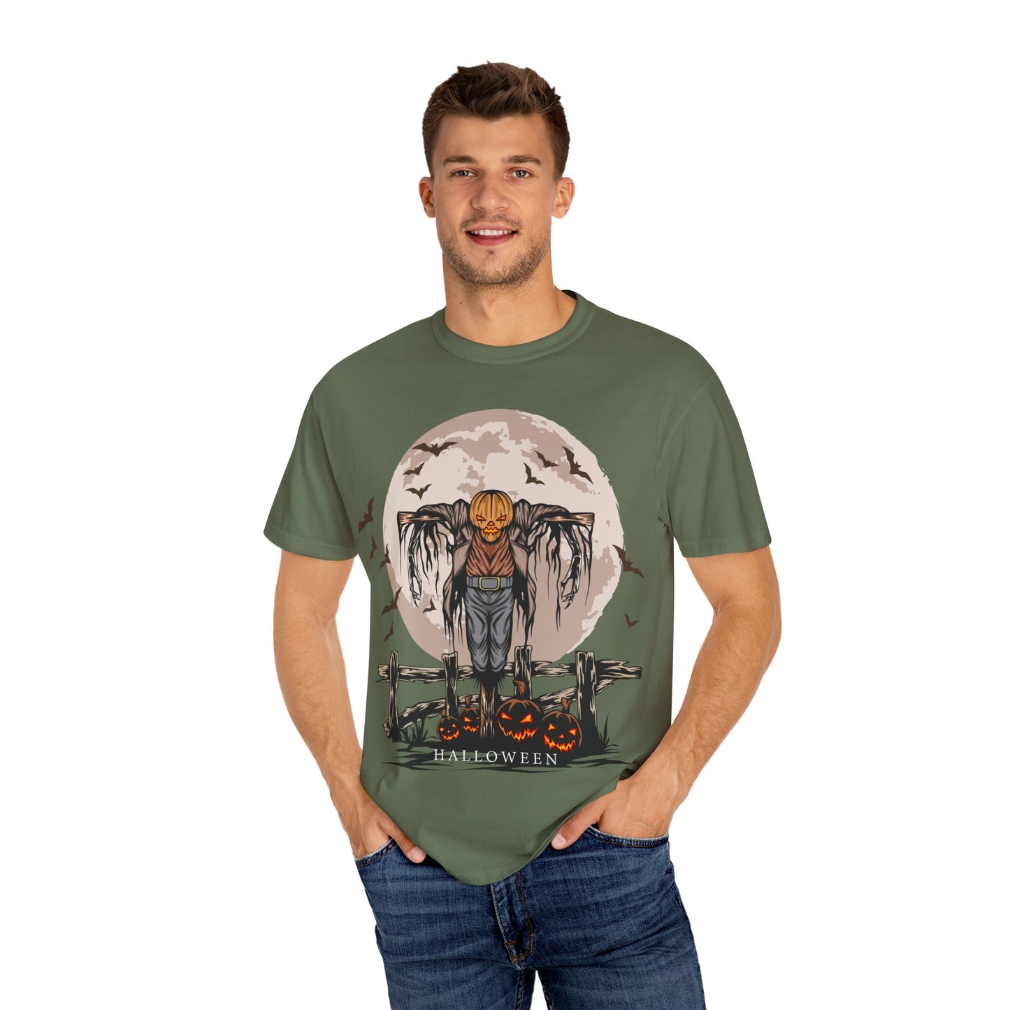 Halloween Unisex Garment-Dyed T-shirt