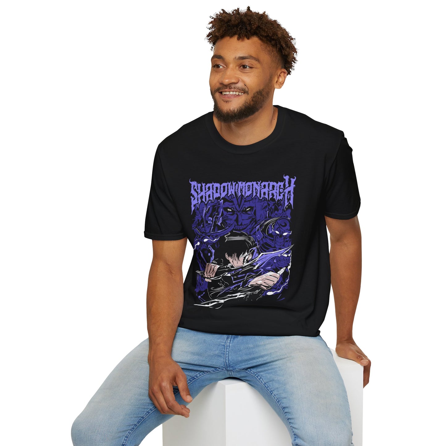Solo Leveling SungJin Woo Unisex Softstyle T-Shirt