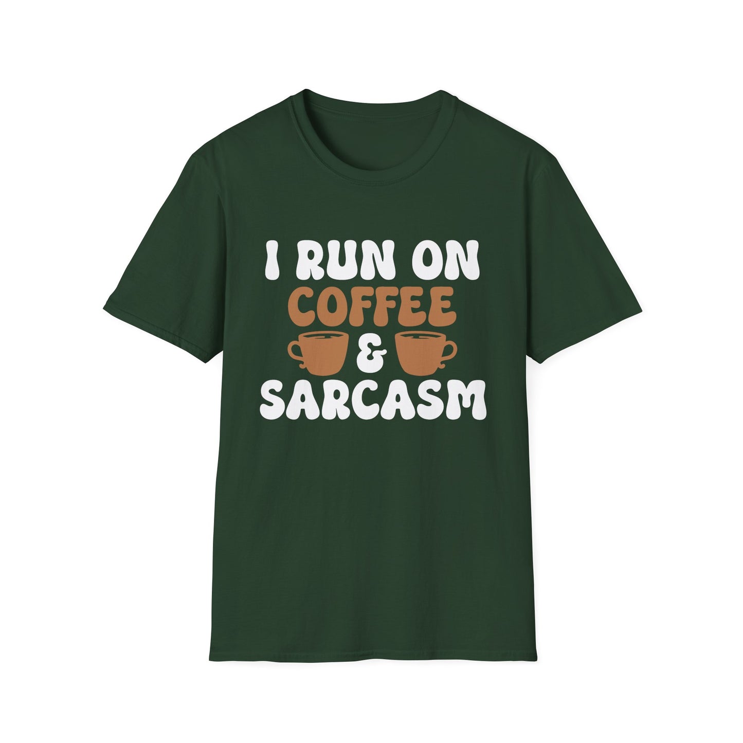 Sarcasm And Coffee Unisex T-Shirt