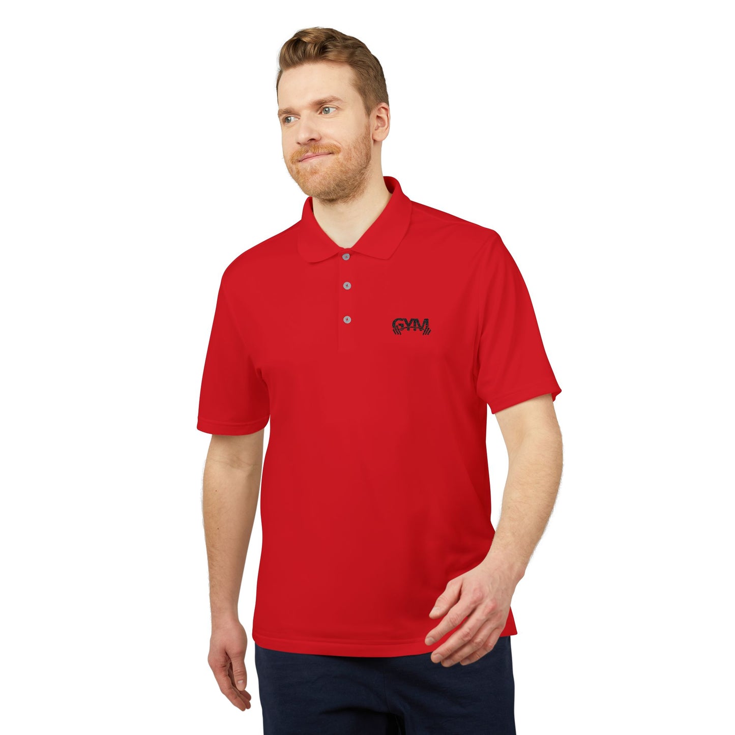 Gym Polo | Adidas Unisex Performance Polo Tee