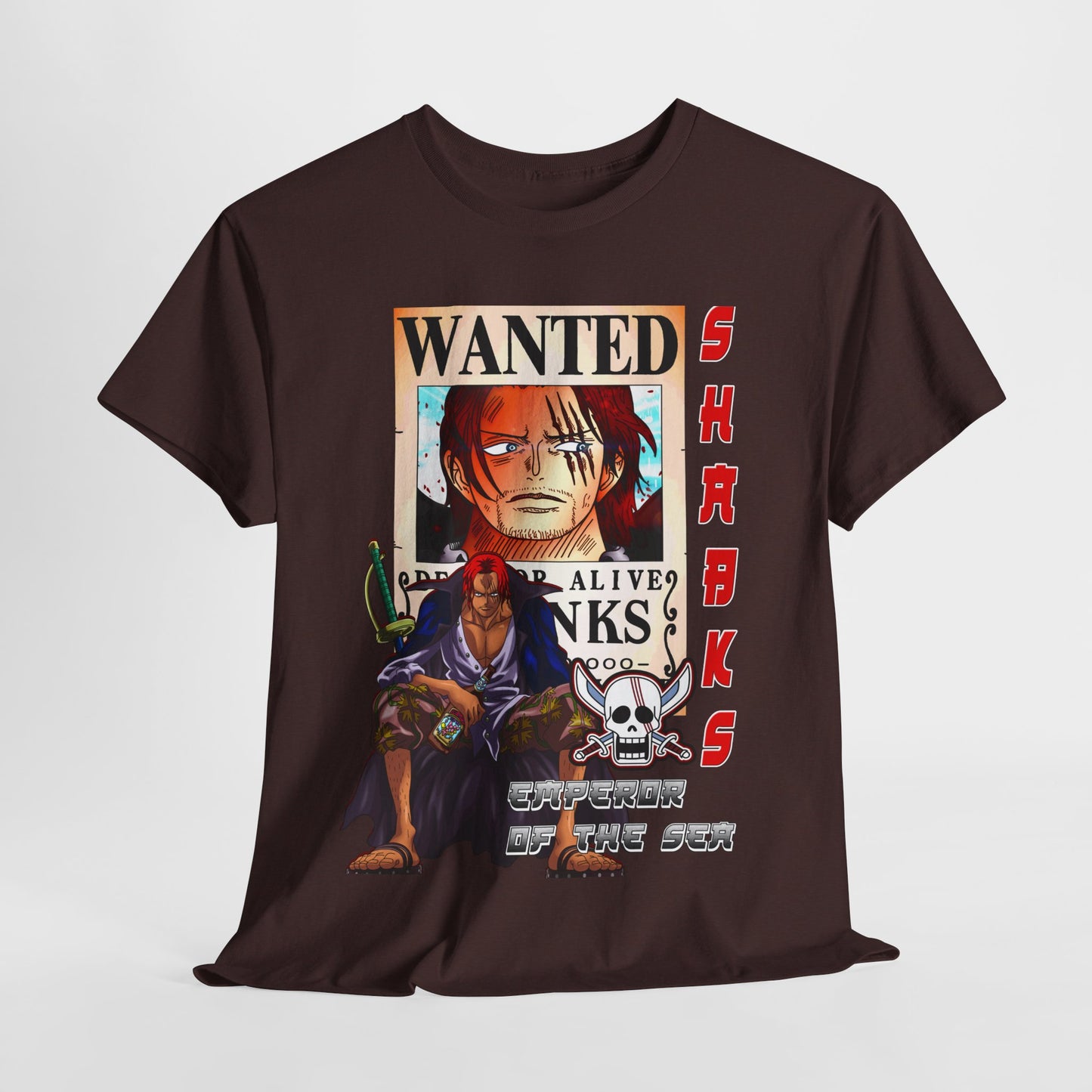 Anime One Piece Shanks Unisex Tee Shirt