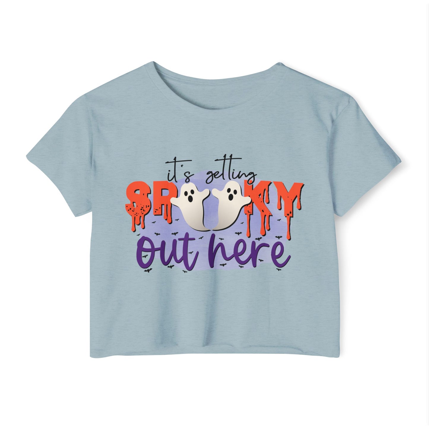 Spooky Halloween Women's Festival Crop Top