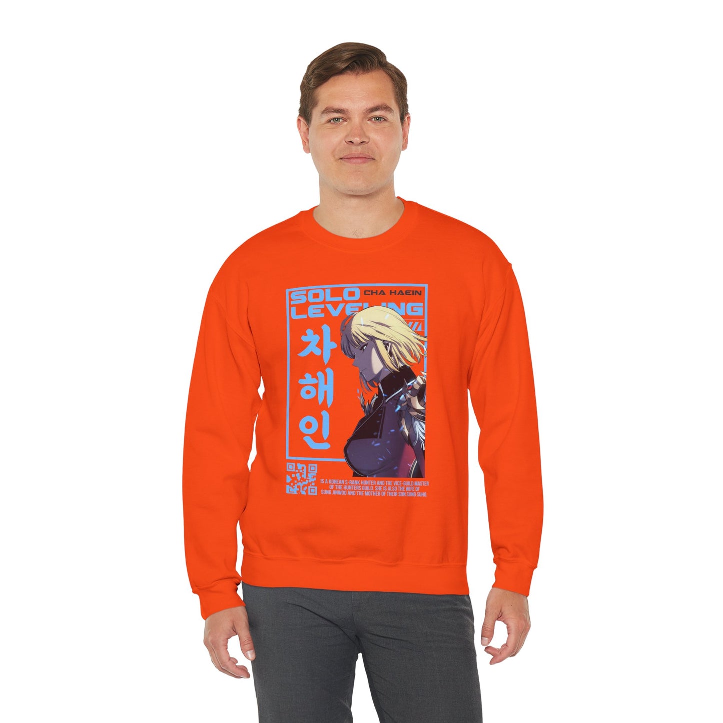 Solo Leveling Cha Hae Unisex Heavy Sweatshirt