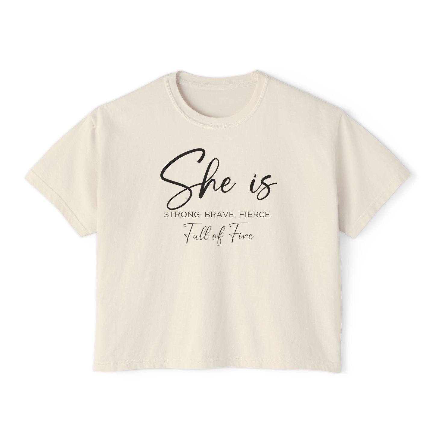 Firey Women's Boxy Tee