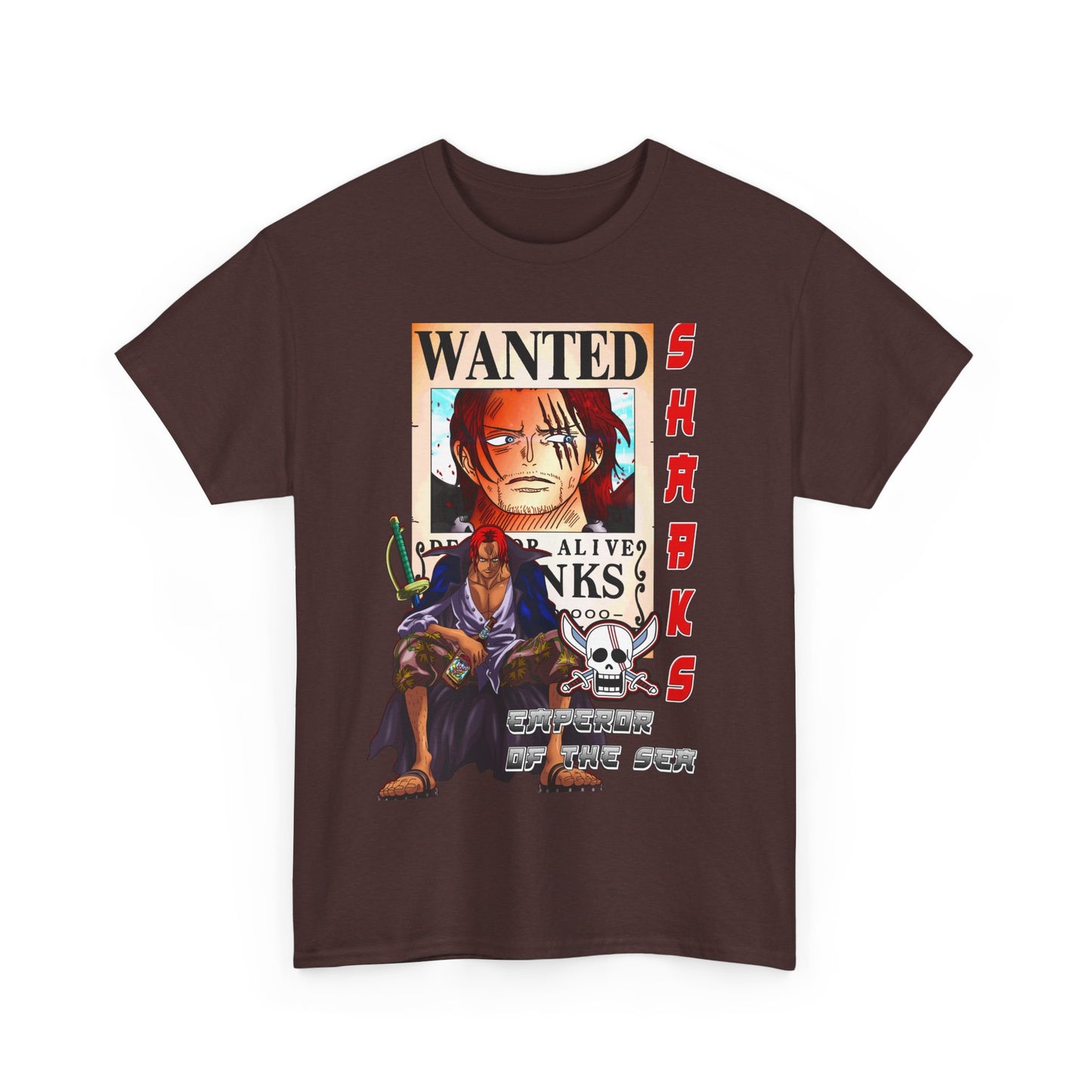 Anime One Piece Shanks Unisex Tee Shirt