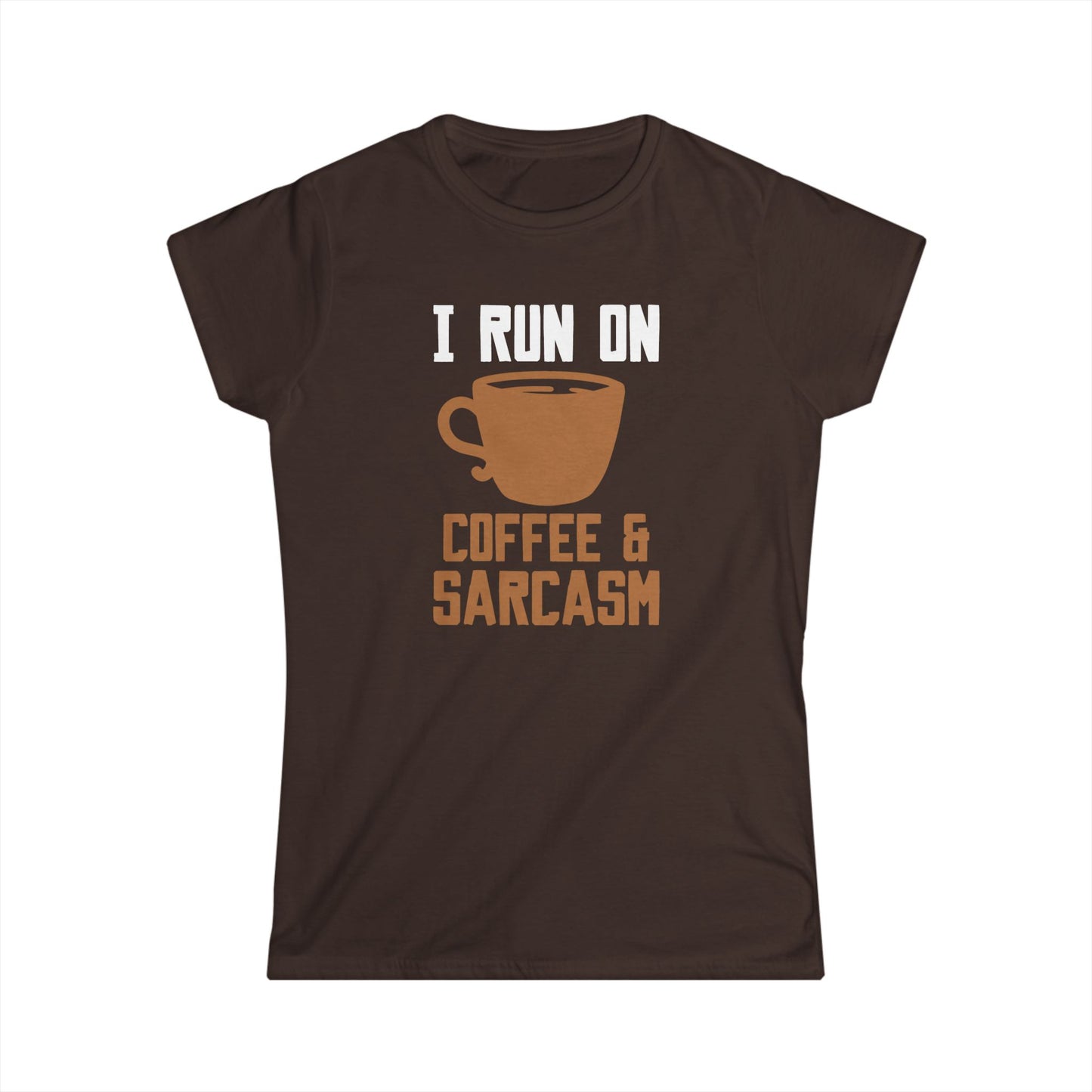 Coffe & Sarcasm Tee - Women's Softstyle
