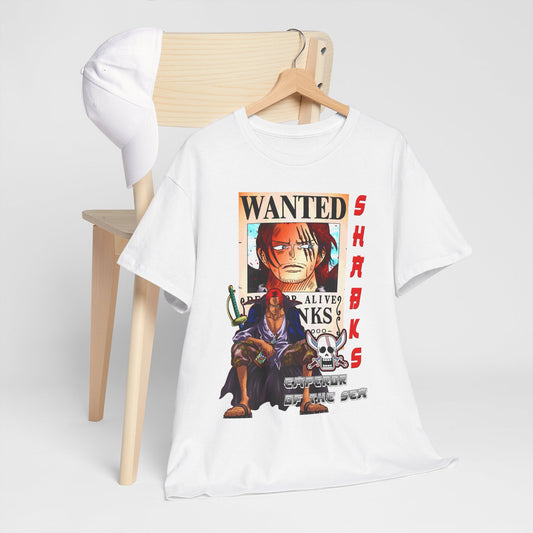 Anime One Piece Shanks Unisex Tee Shirt