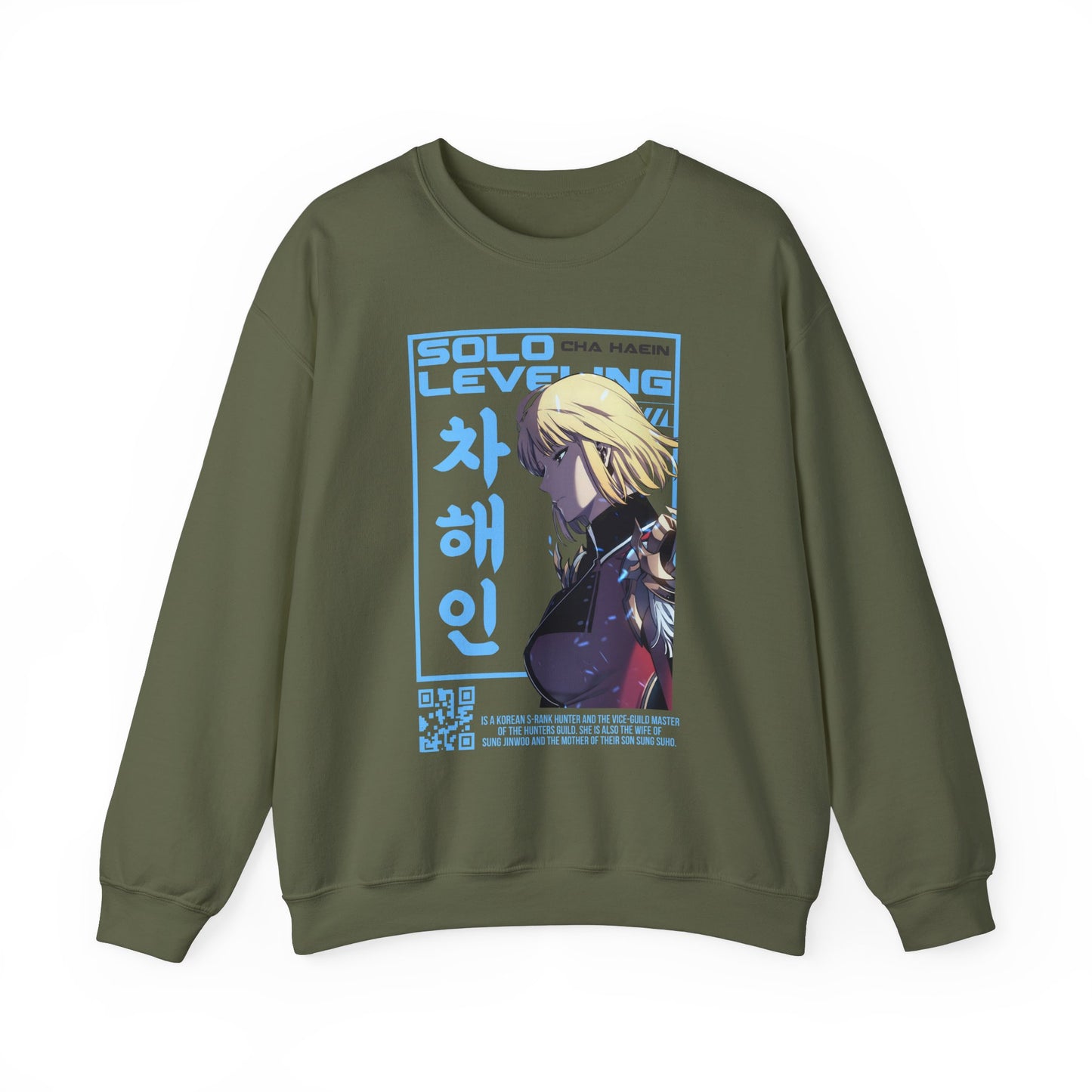 Solo Leveling Cha Hae Unisex Heavy Sweatshirt