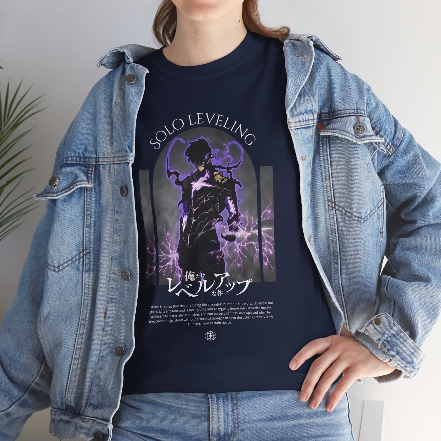 Solo Leveling Unisex Tee heavy cotton