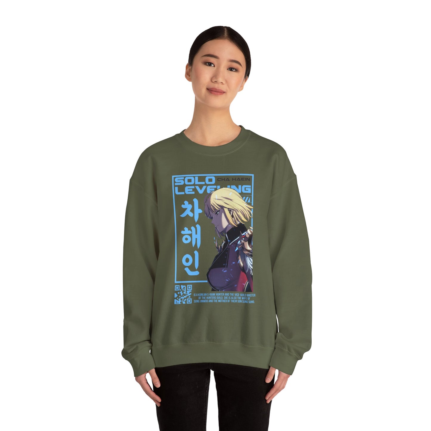 Solo Leveling Cha Hae Unisex Heavy Sweatshirt