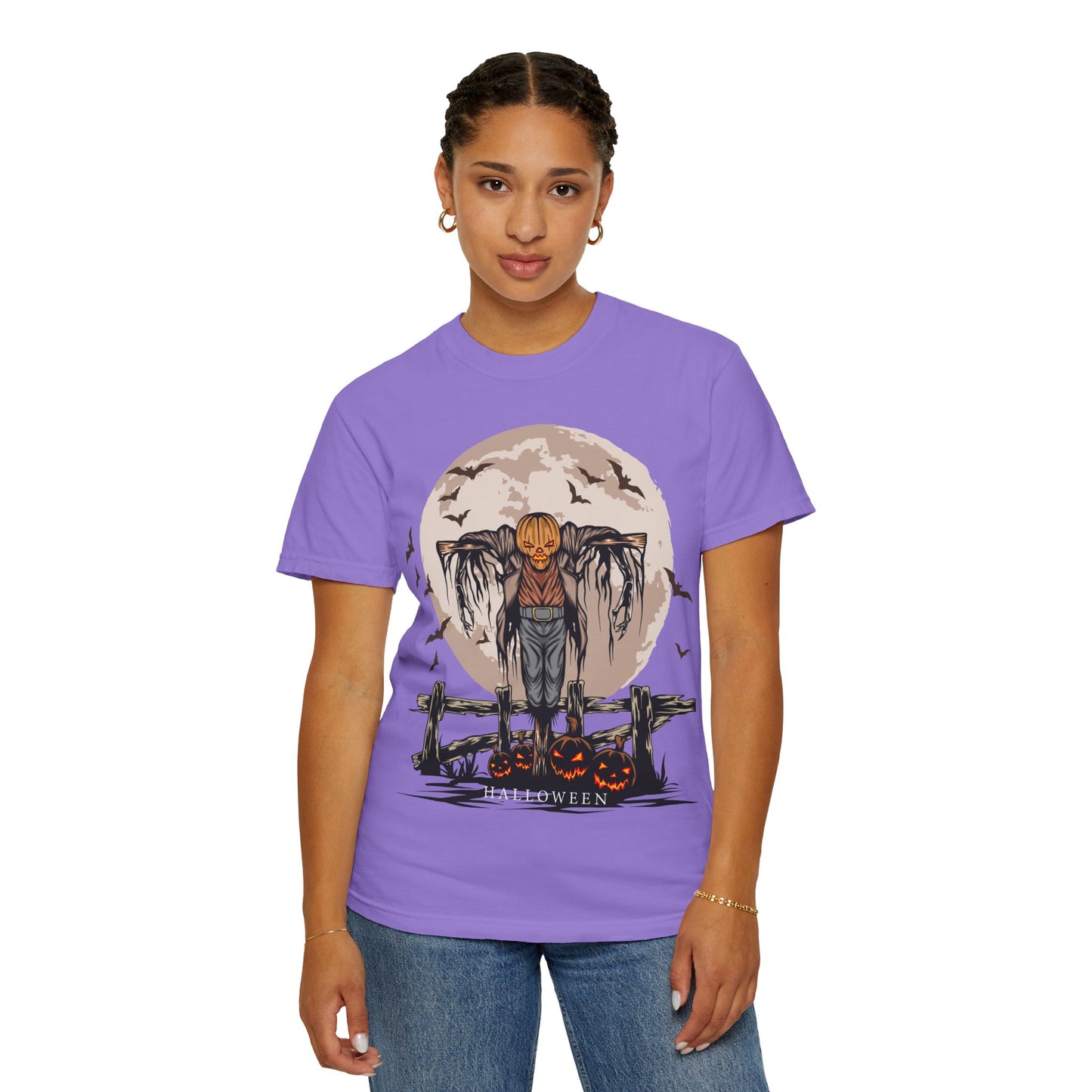 Halloween Unisex Garment-Dyed T-shirt