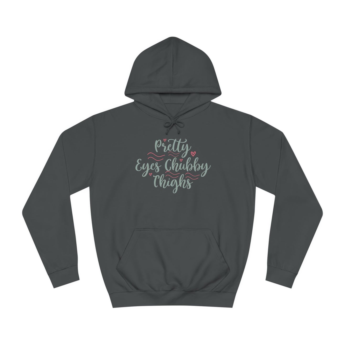 Chubby Chicks College Hoodie