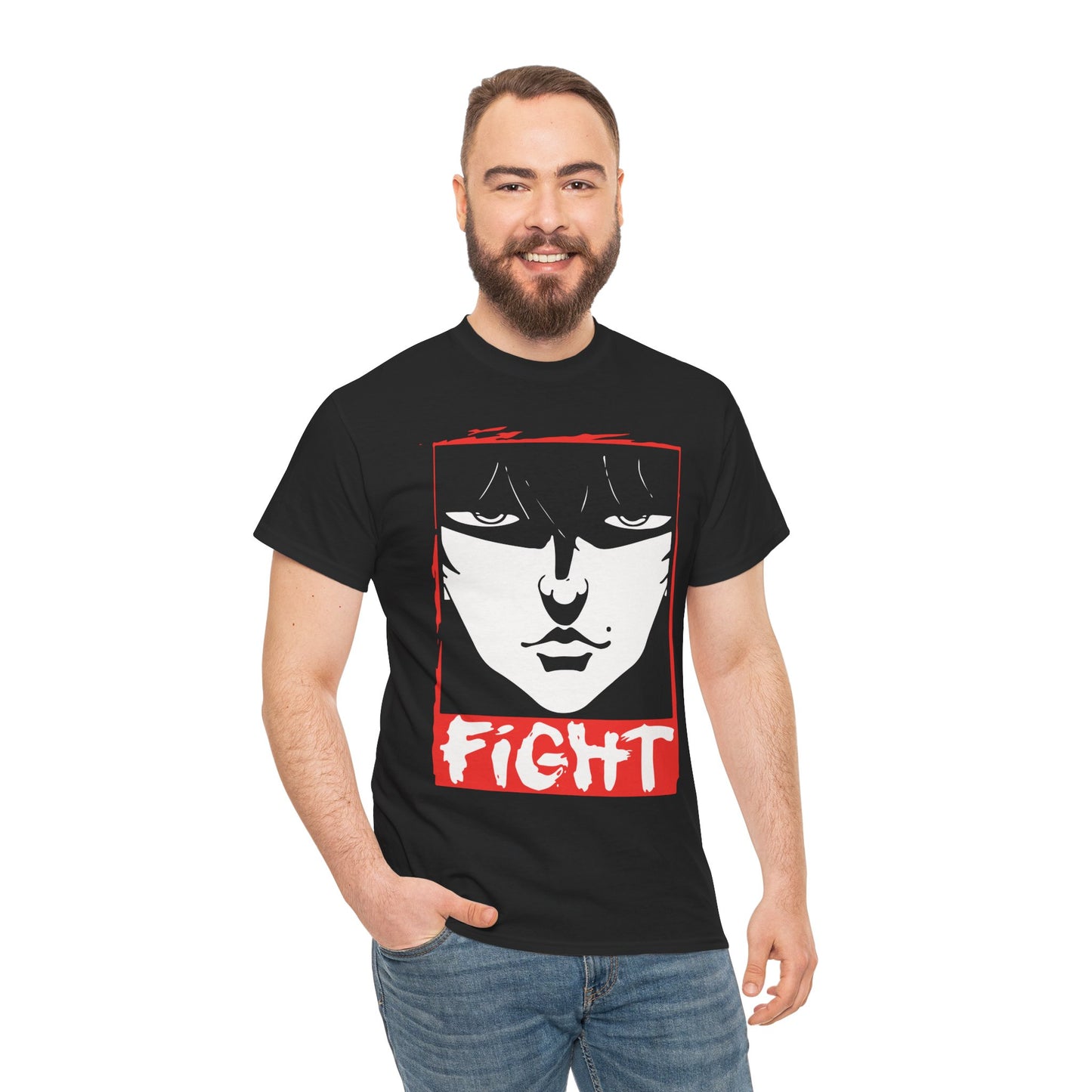 Baki | Fight Unisex Heavy Cotton Tee