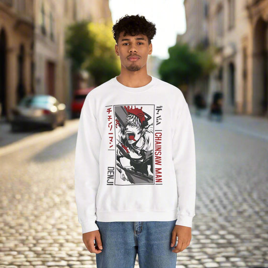 Chainsaw Man Crewneck Unisex Sweatshirt