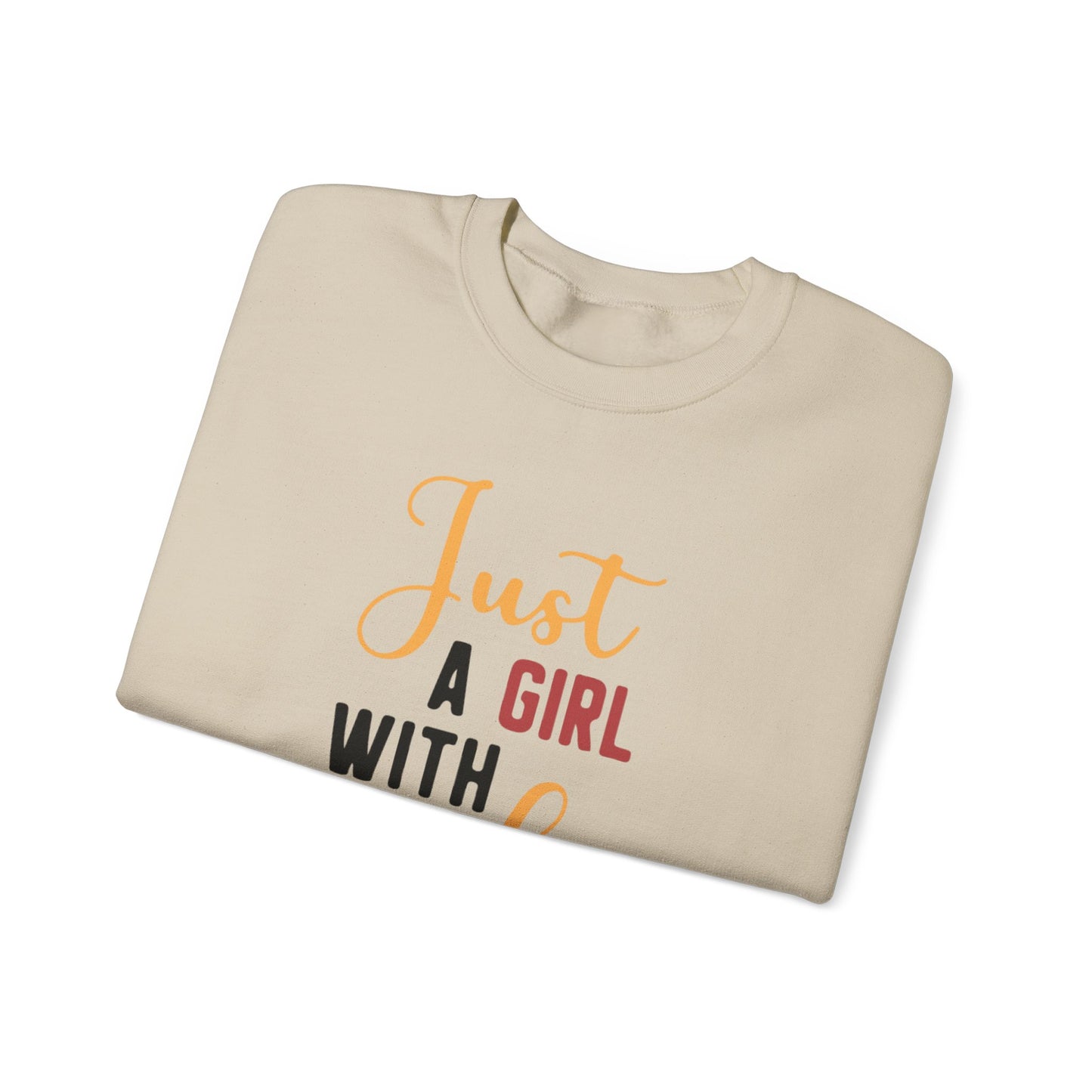 Girl With Goals Heavy Blend™ Crewneck Sweatshirt