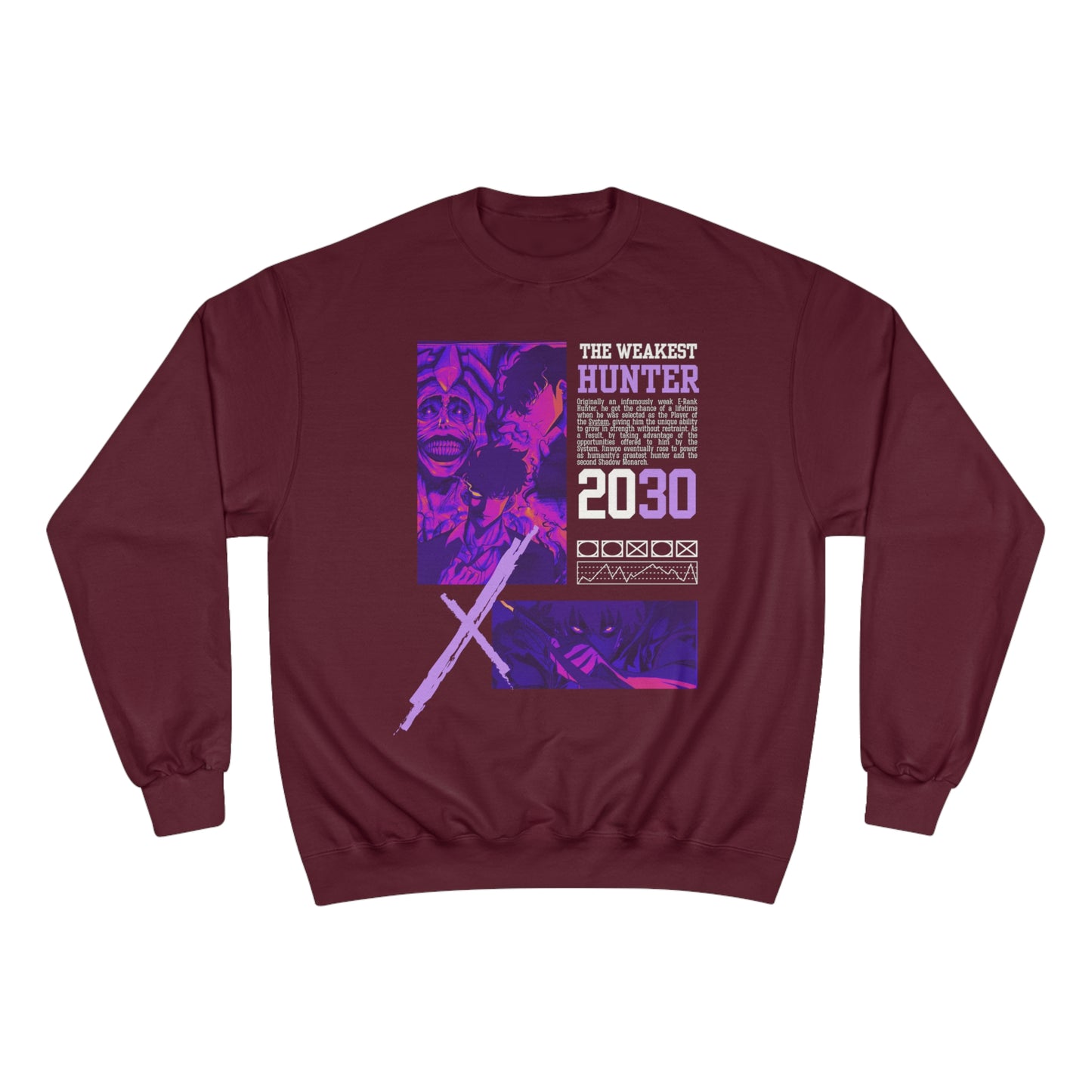 Solo Leveling Champion Sweatshirt: Heavy Quality Pullover
