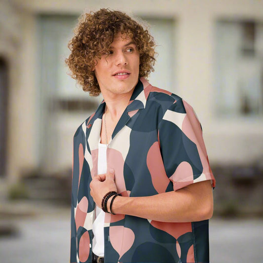 Abstract Oversized fit Unisex shirt