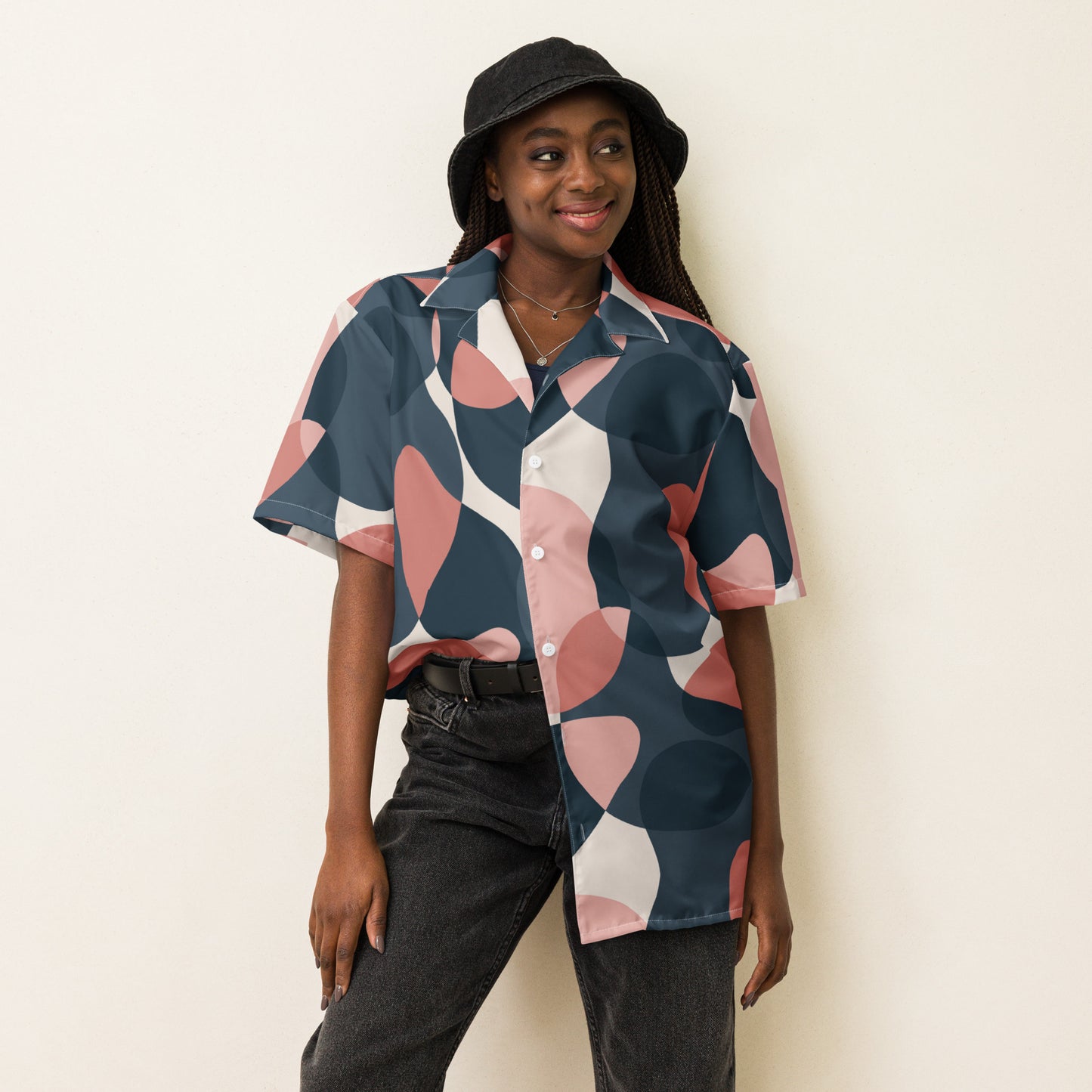 Abstract Oversized fit Unisex shirt