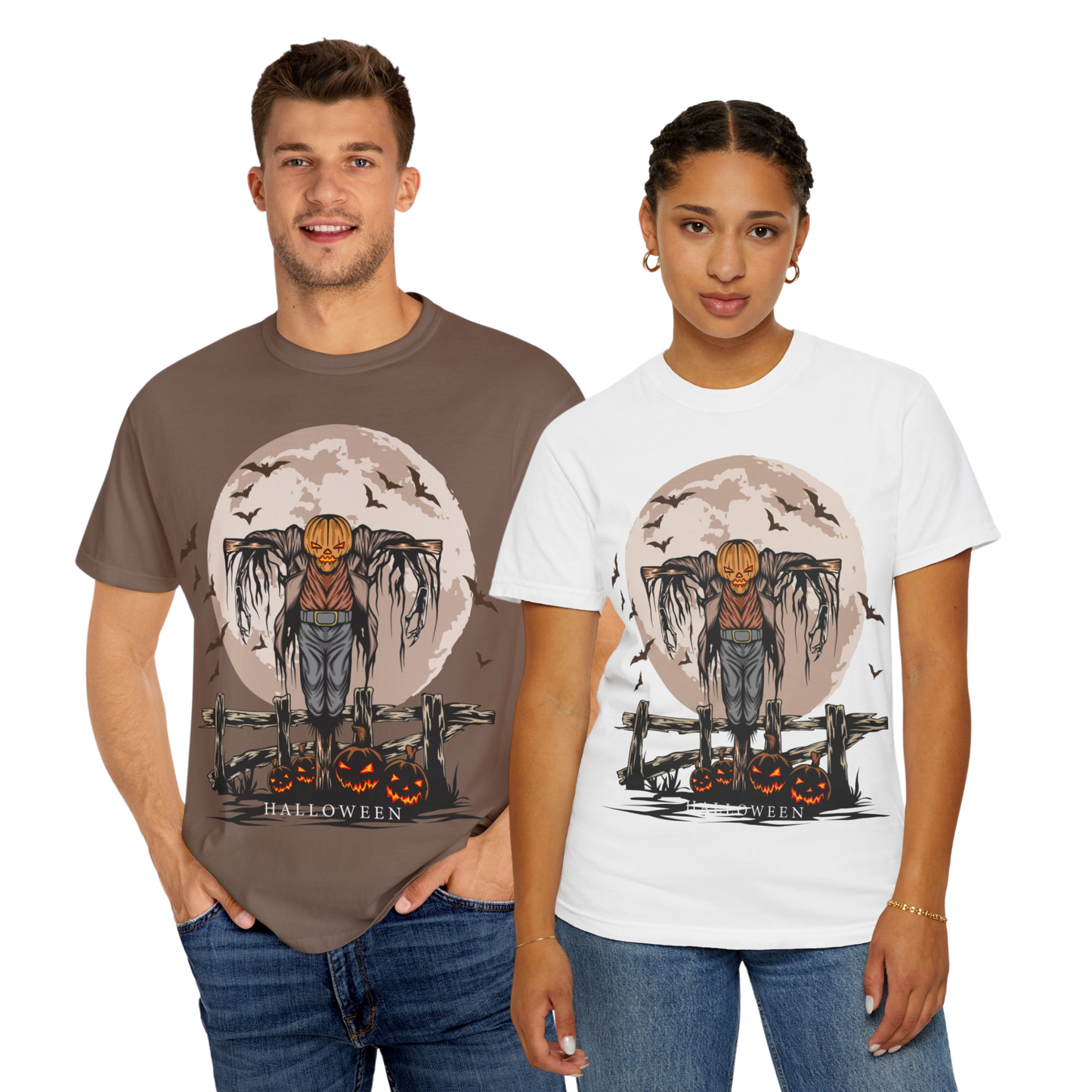 Halloween Unisex Garment-Dyed T-shirt