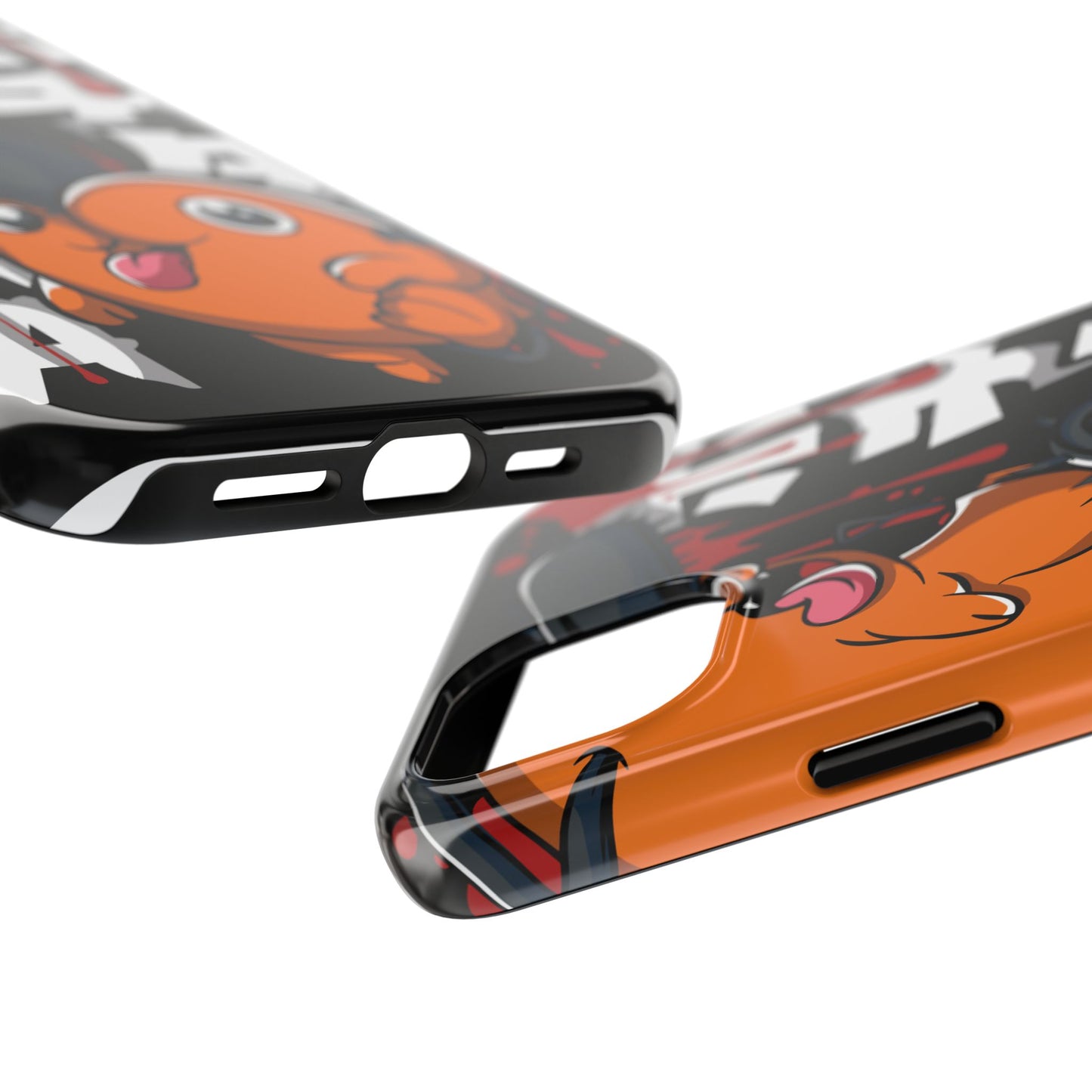 Chainsaw Man | Anime Tough Phone Case with Playful Characters
