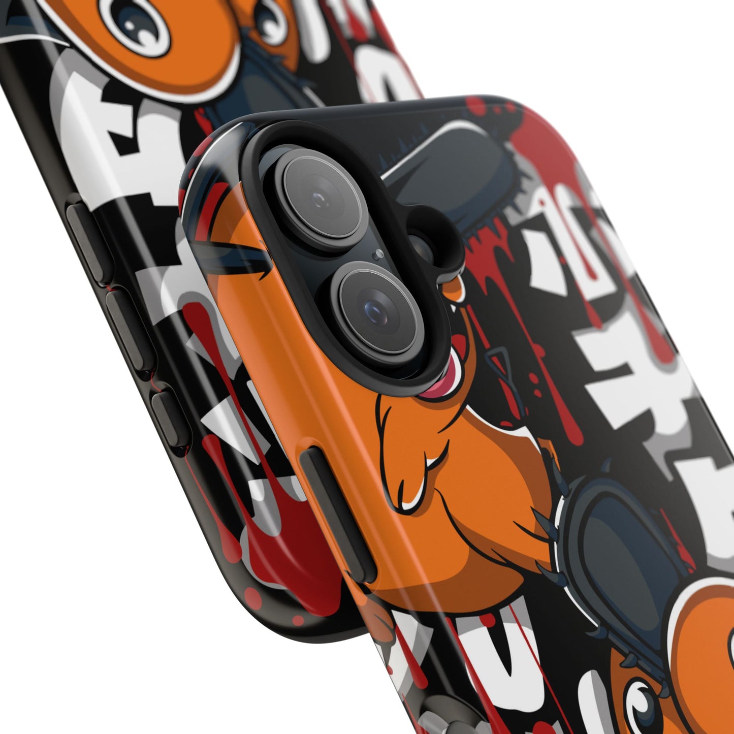 Chainsaw Man | Anime Tough Phone Case with Playful Characters