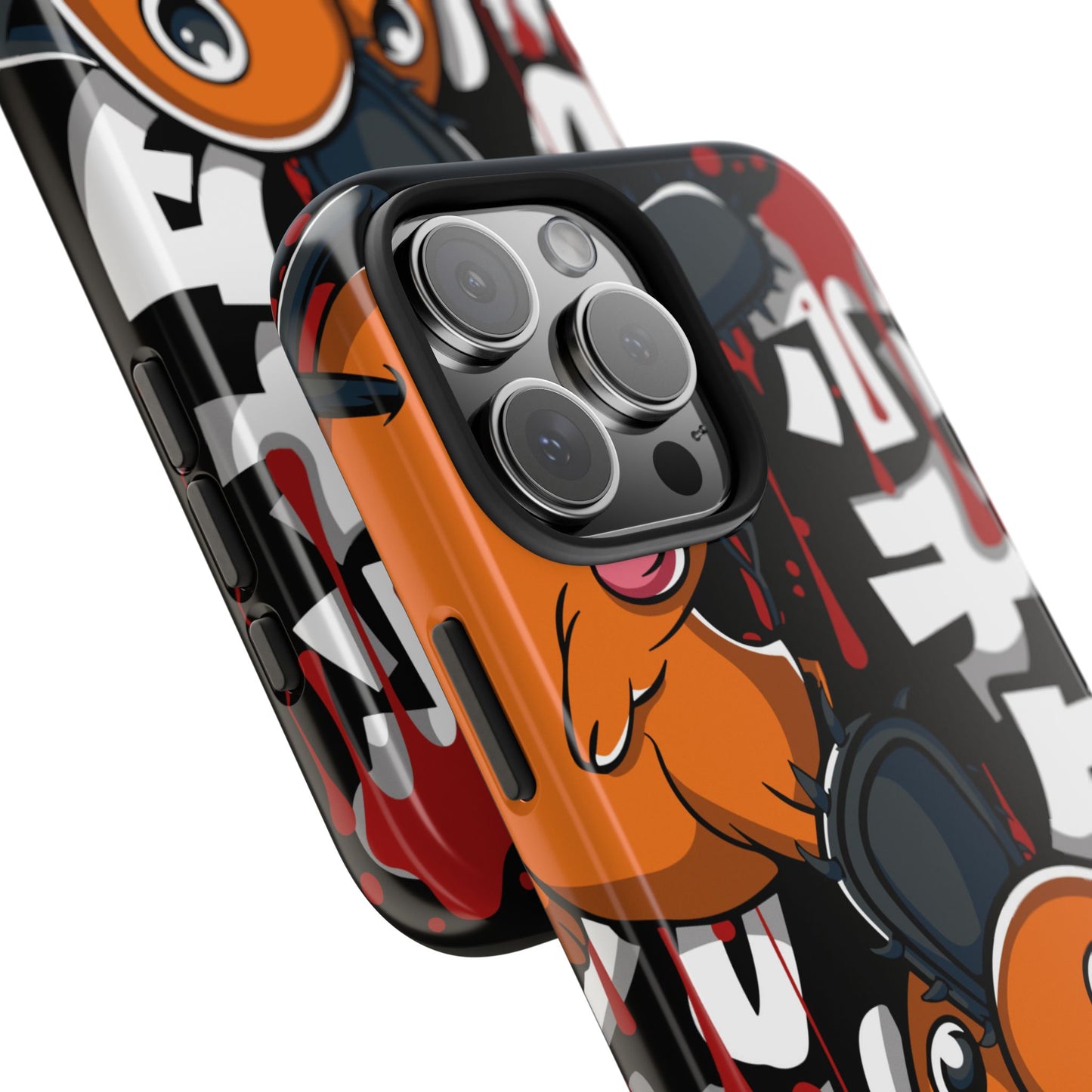 Chainsaw Man | Anime Tough Phone Case with Playful Characters