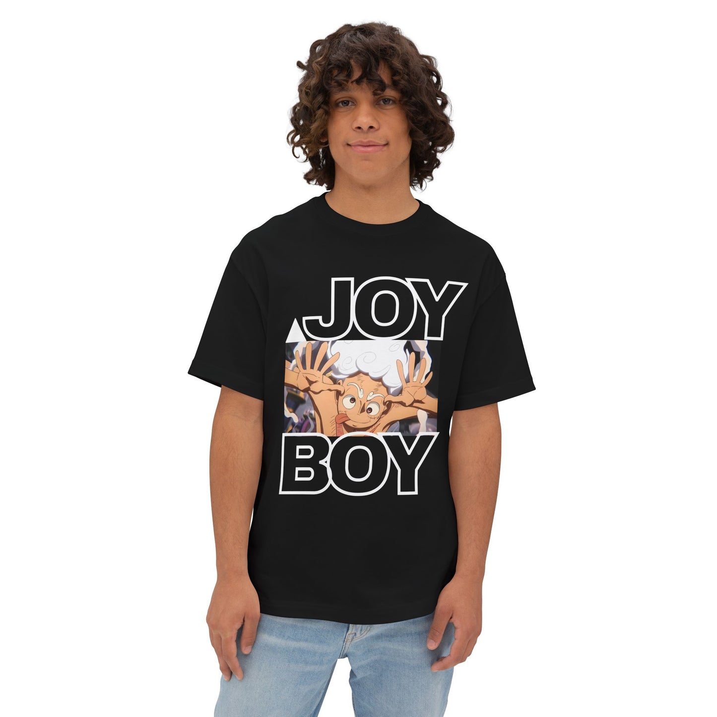 Joy Boy - Luffy Gear 5 Anime Graphic Oversized T-Shirt