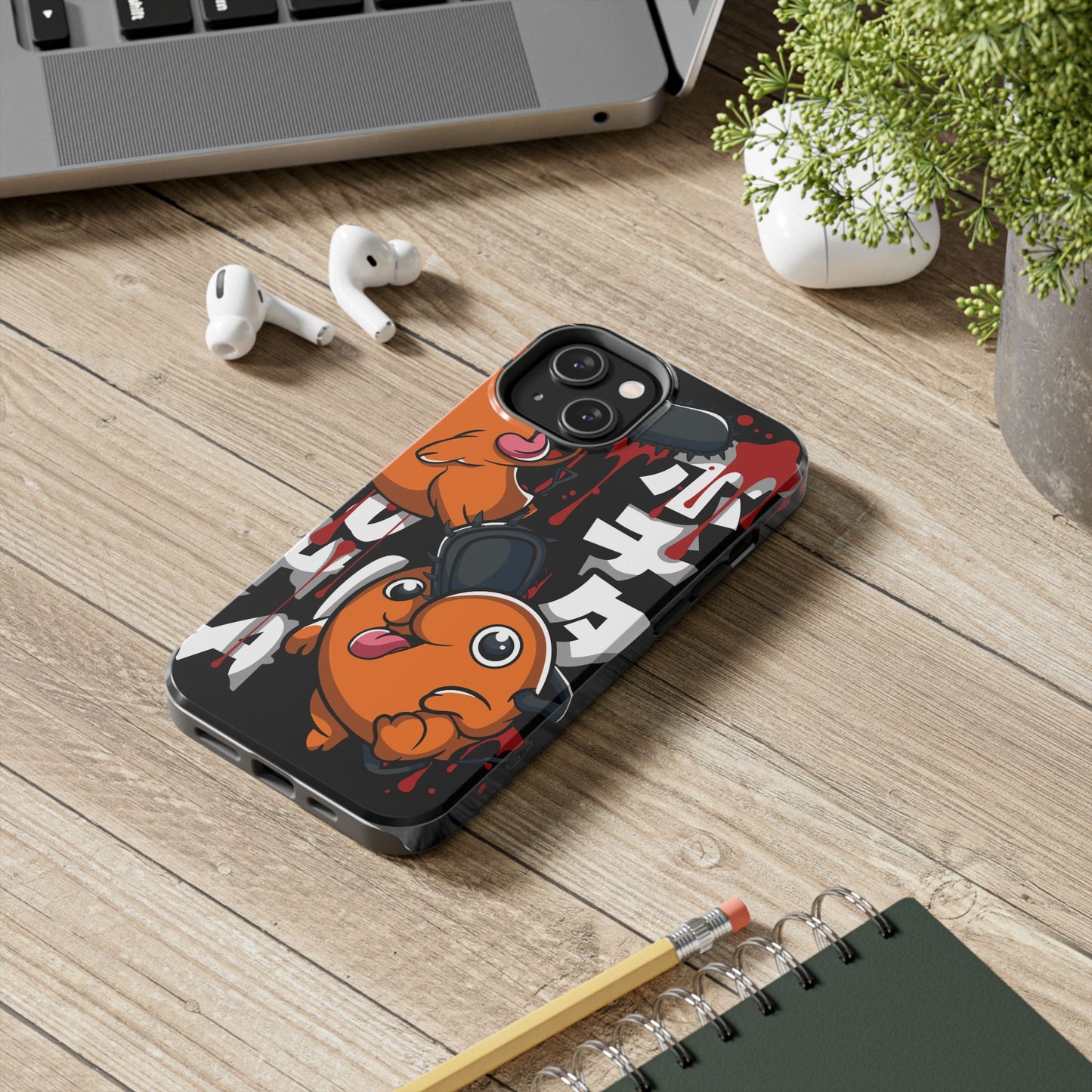 Chainsaw Man | Anime Tough Phone Case with Playful Characters