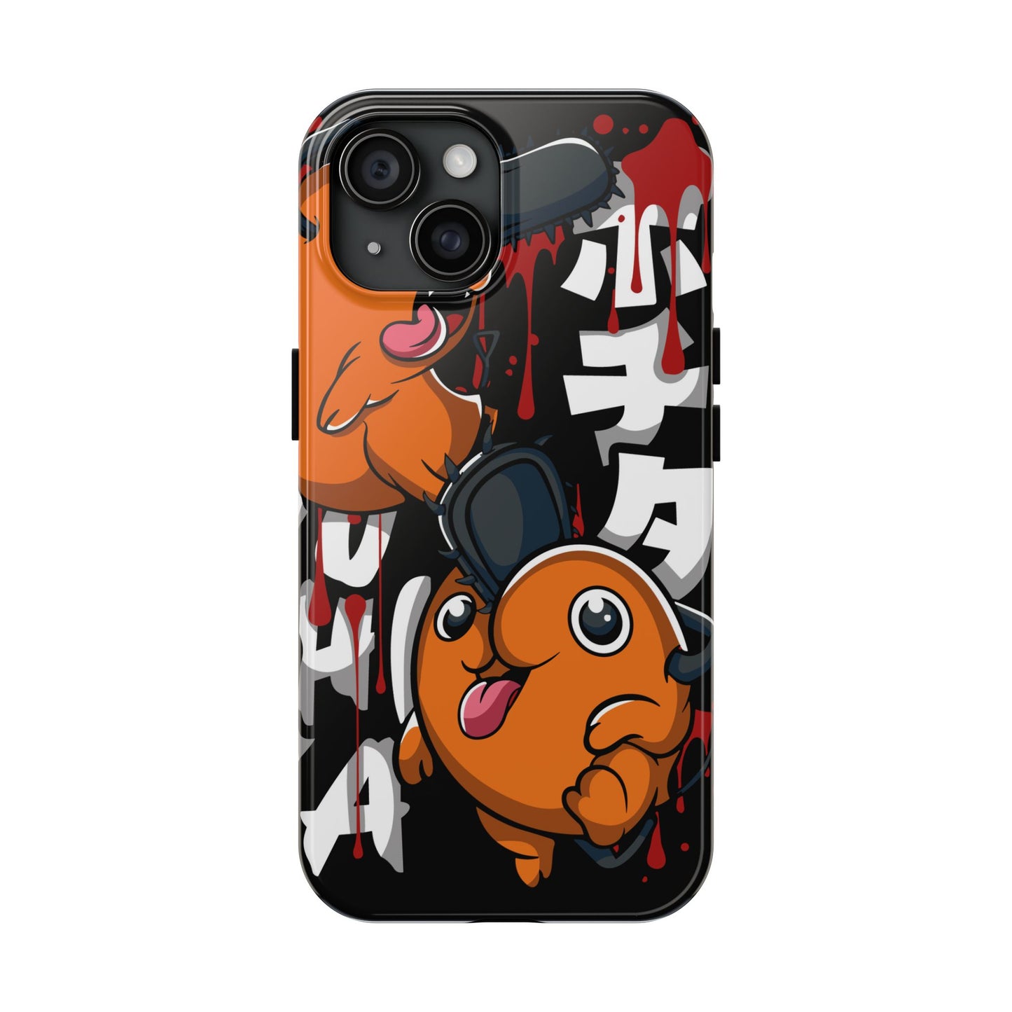 Chainsaw Man | Anime Tough Phone Case with Playful Characters