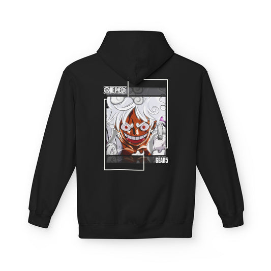 One Piece Luffy Graphic Hoodie — Straw Hat's Gear 5