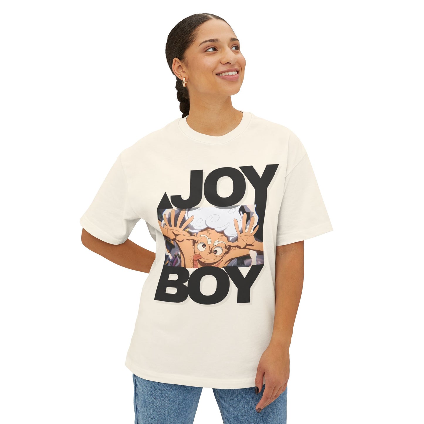 Joy Boy - Luffy Gear 5 Anime Graphic Oversized T-Shirt