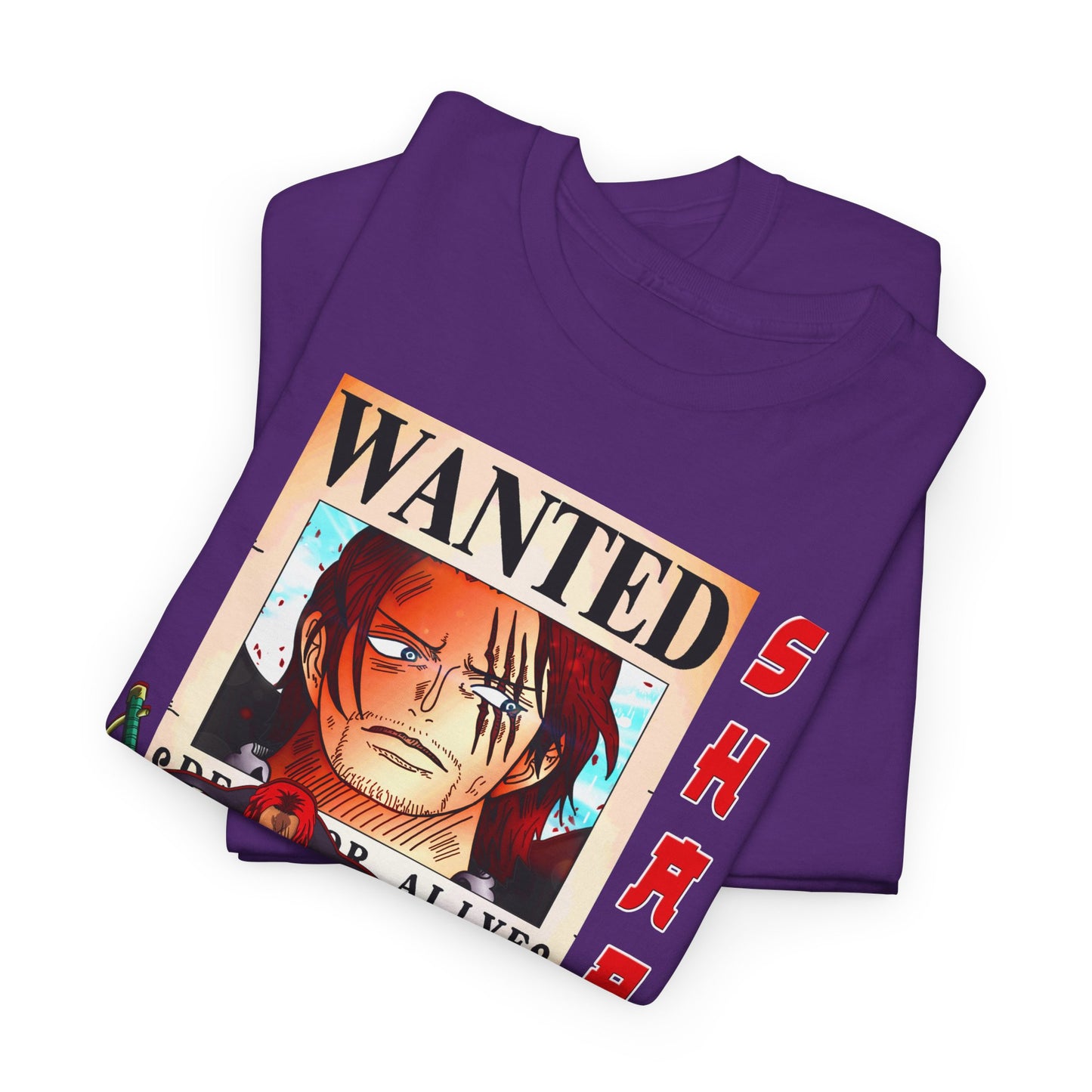 Anime One Piece Shanks Unisex Tee Shirt