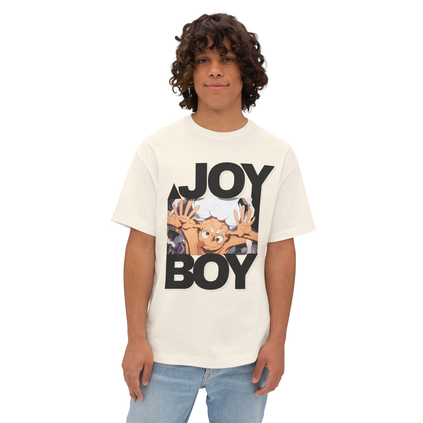 Joy Boy - Luffy Gear 5 Anime Graphic Oversized T-Shirt