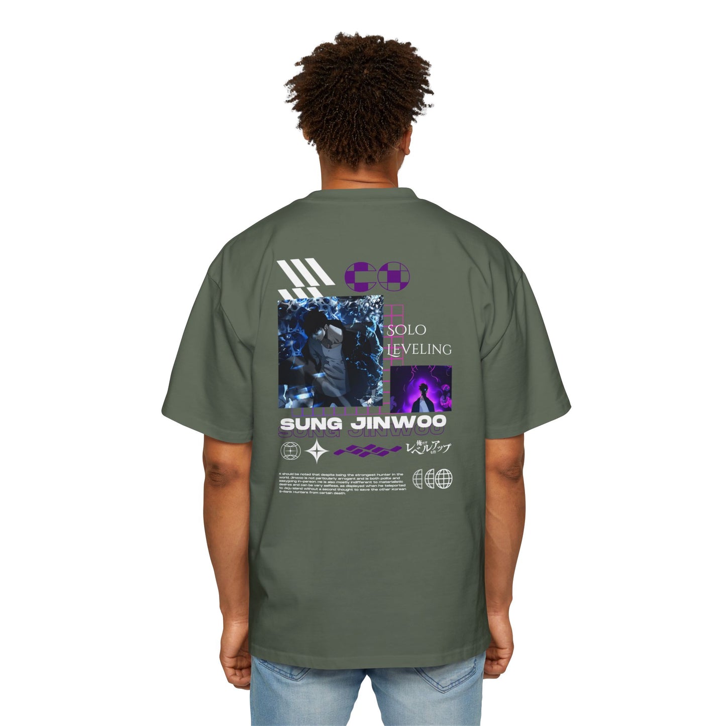 Solo Leveling Oversized Tee