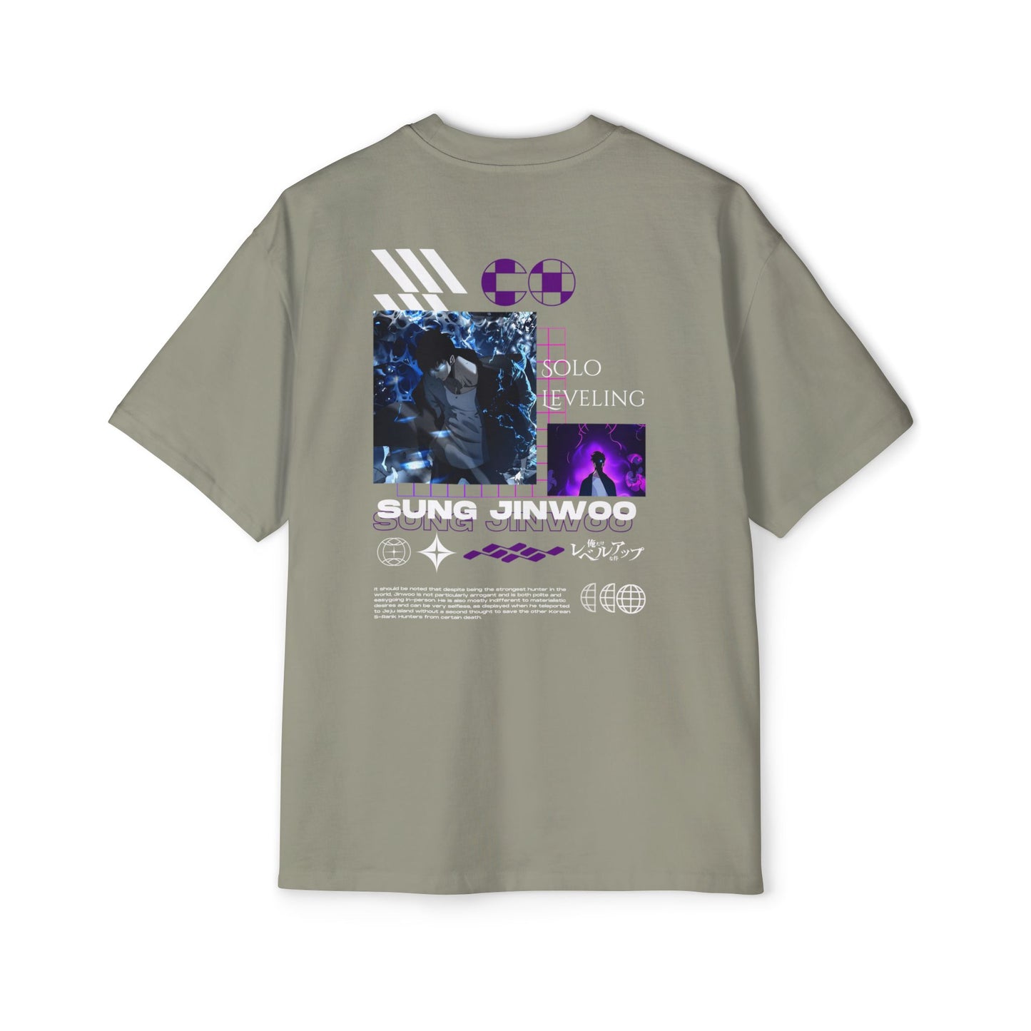 Solo Leveling Oversized Tee
