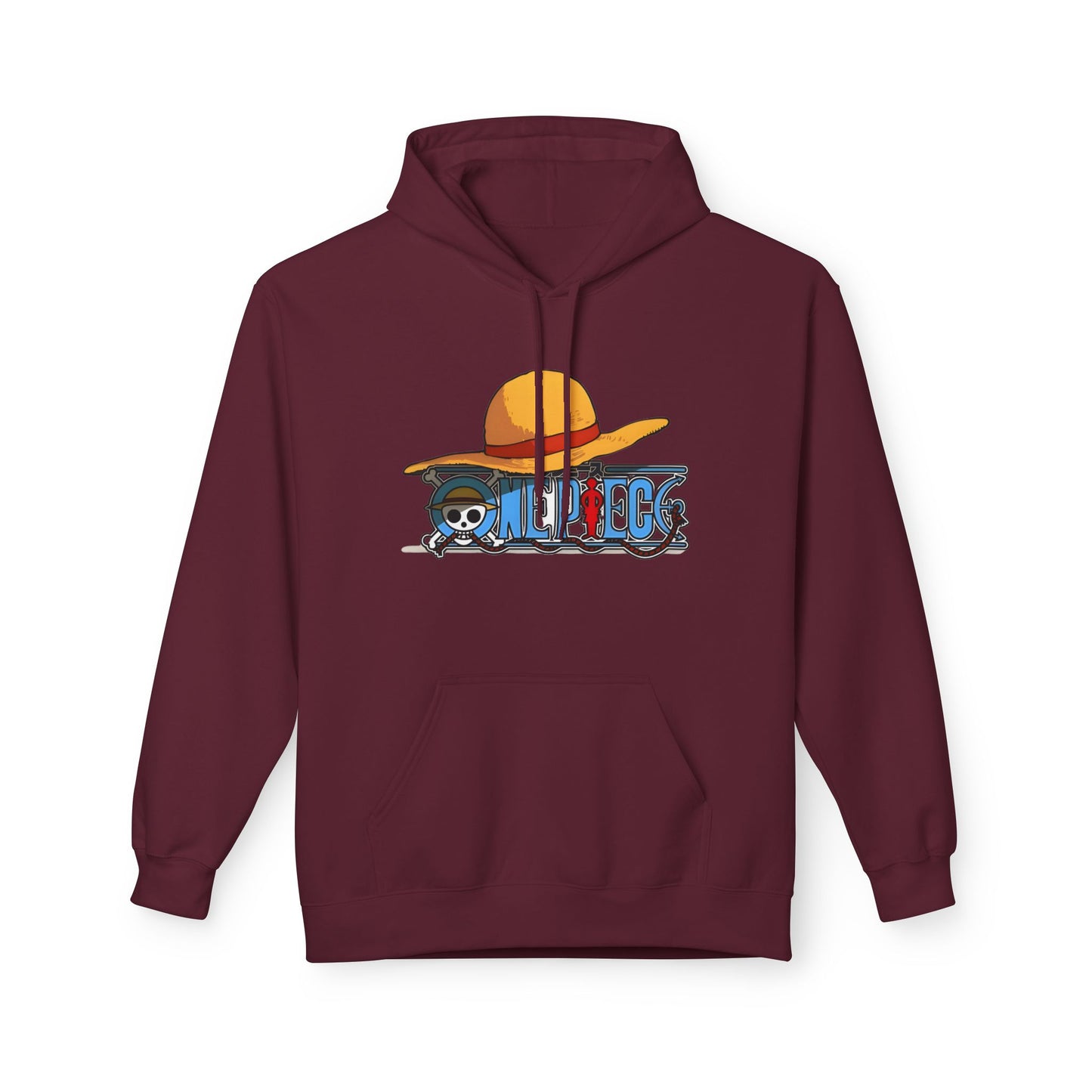 One Piece Luffy Graphic Hoodie — Straw Hat's Gear 5